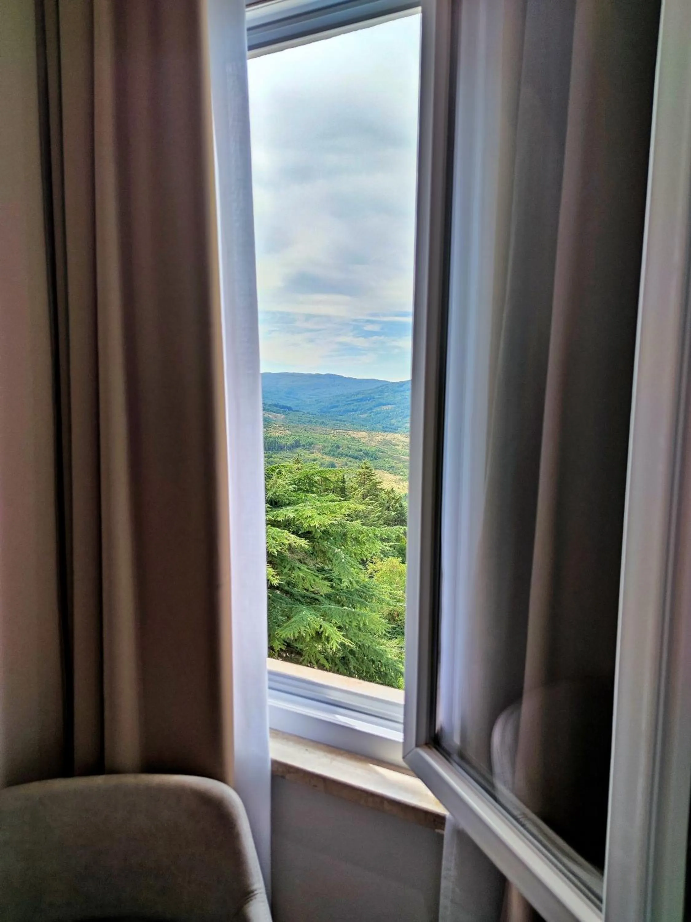 Natural landscape in Hotel Valle del Fiora