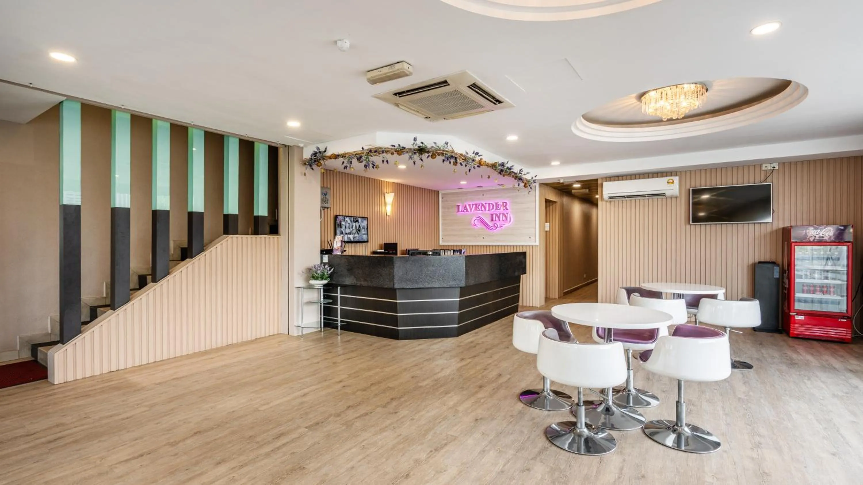 Property building in Lavender Inn Nusa Bestari