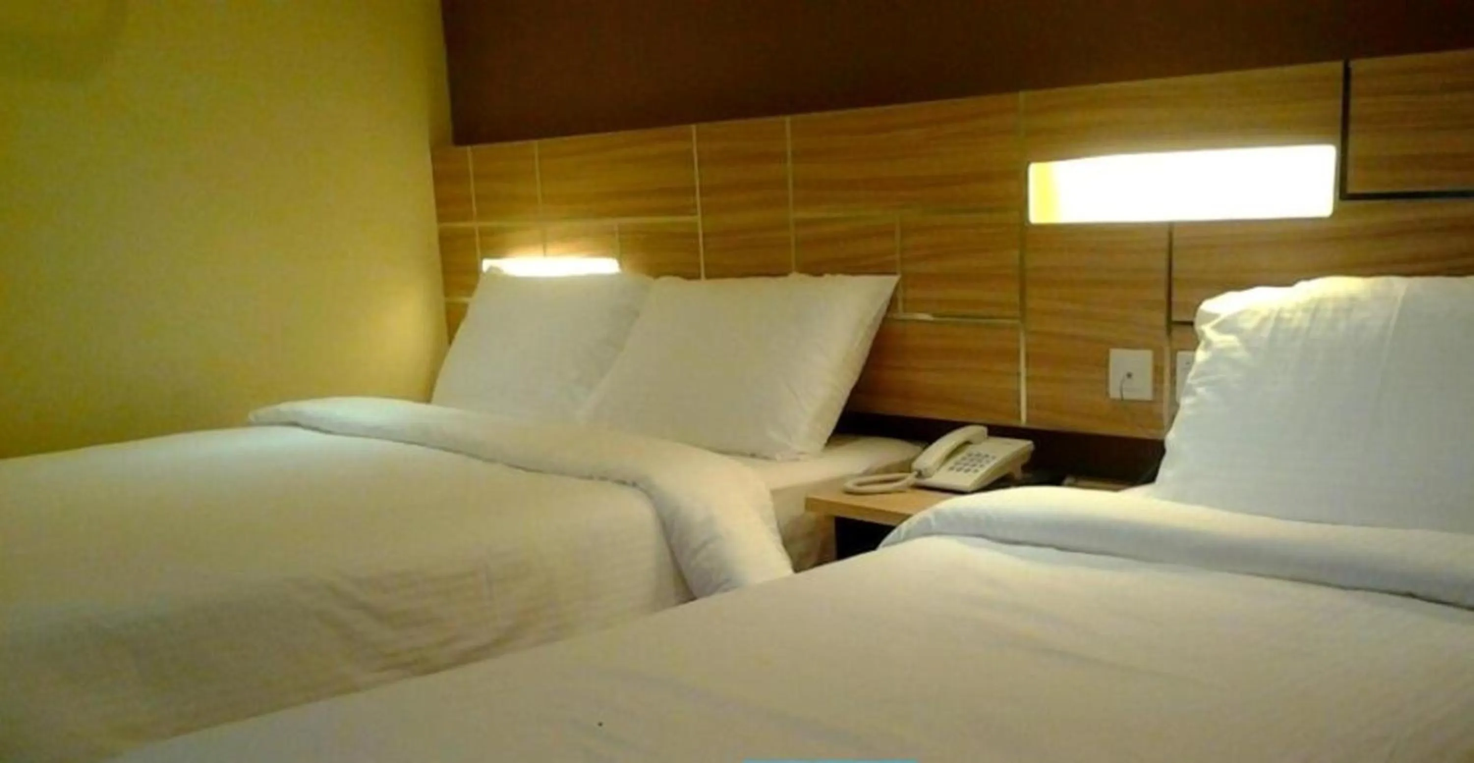 Bed in U Design Hotel Temerloh