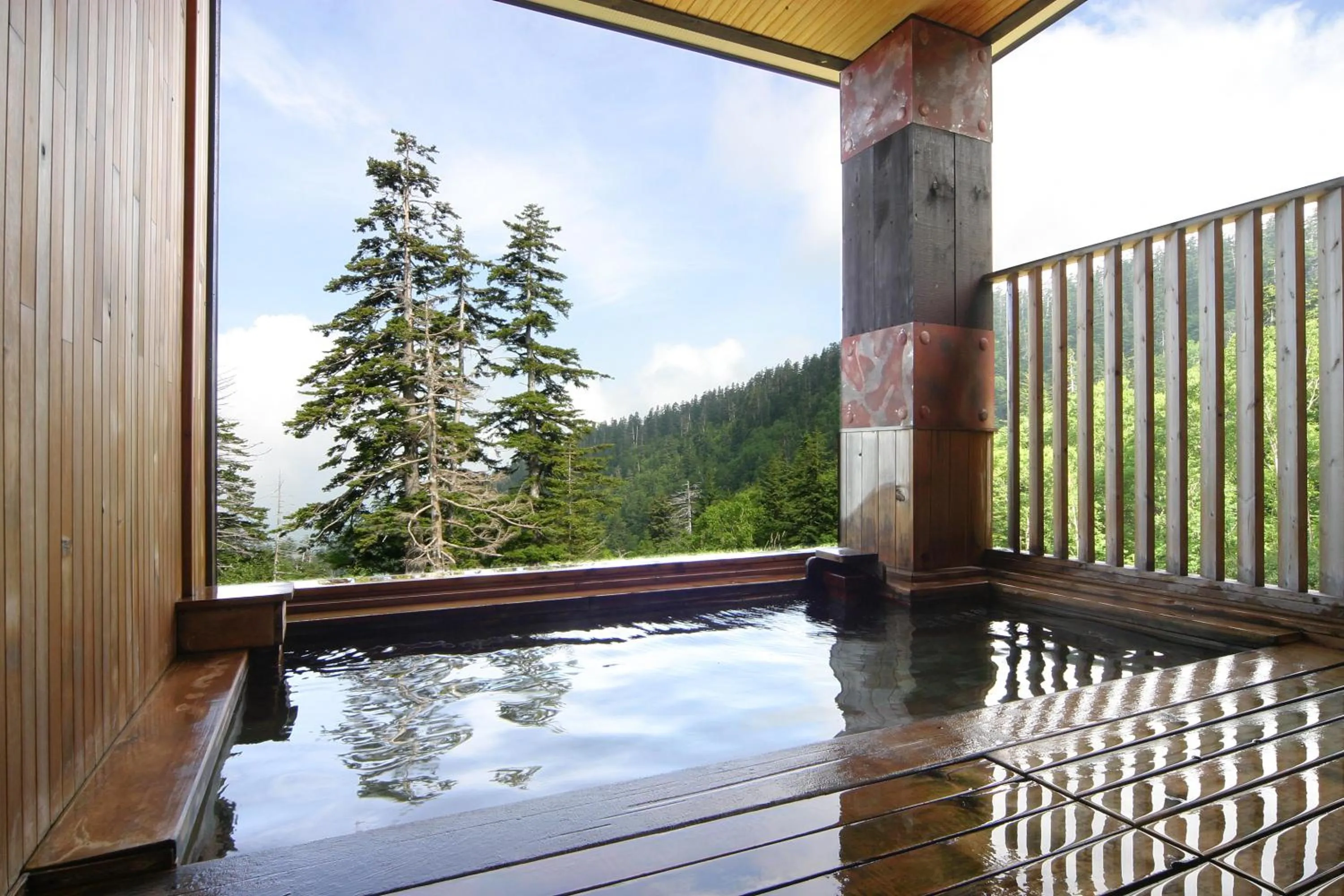 Hot Spring Bath in Kamihoroso