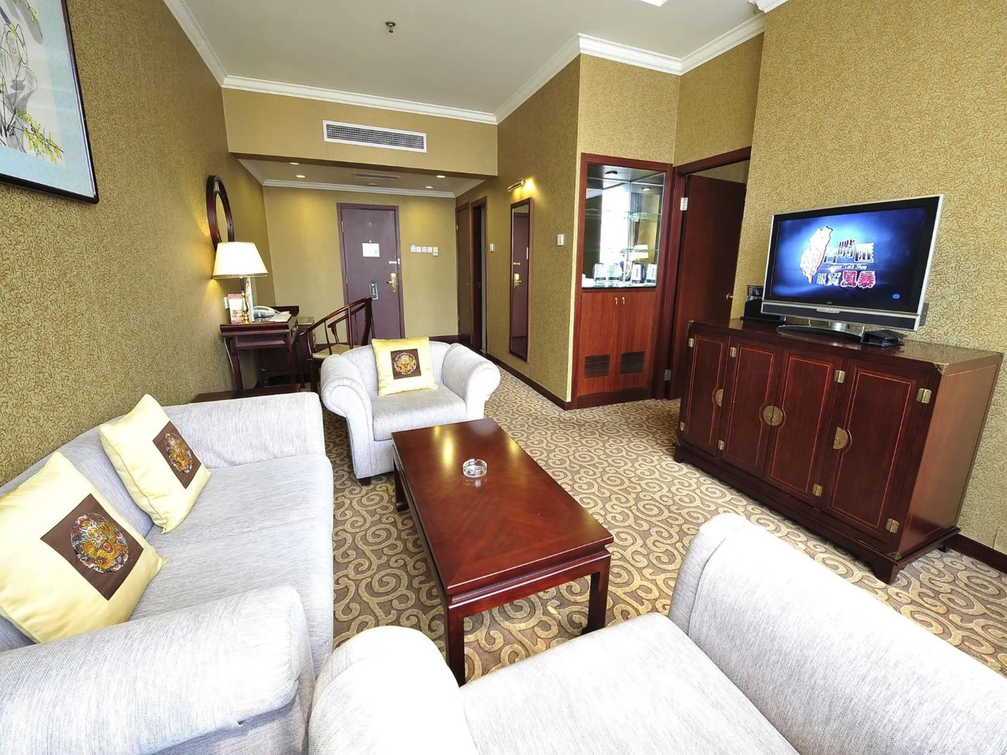 Living room, Seating Area in Jianguo Qianmen Beijing