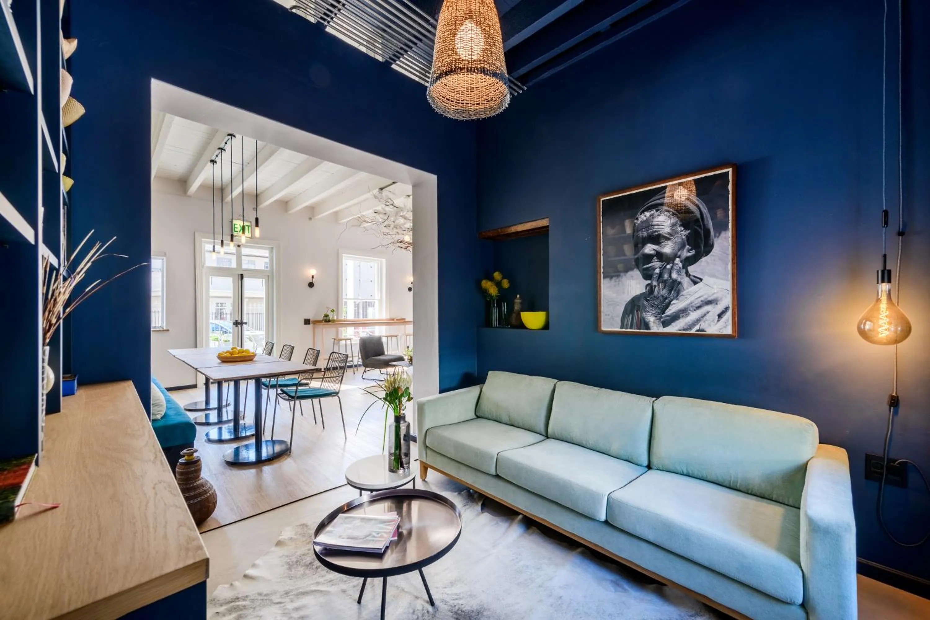 Library in iGadi House Boutique Hotel