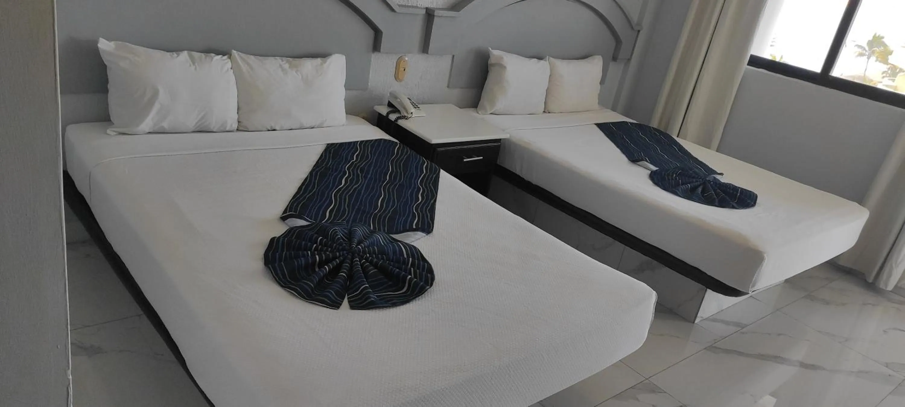 Bed in Hotel Playa Marina