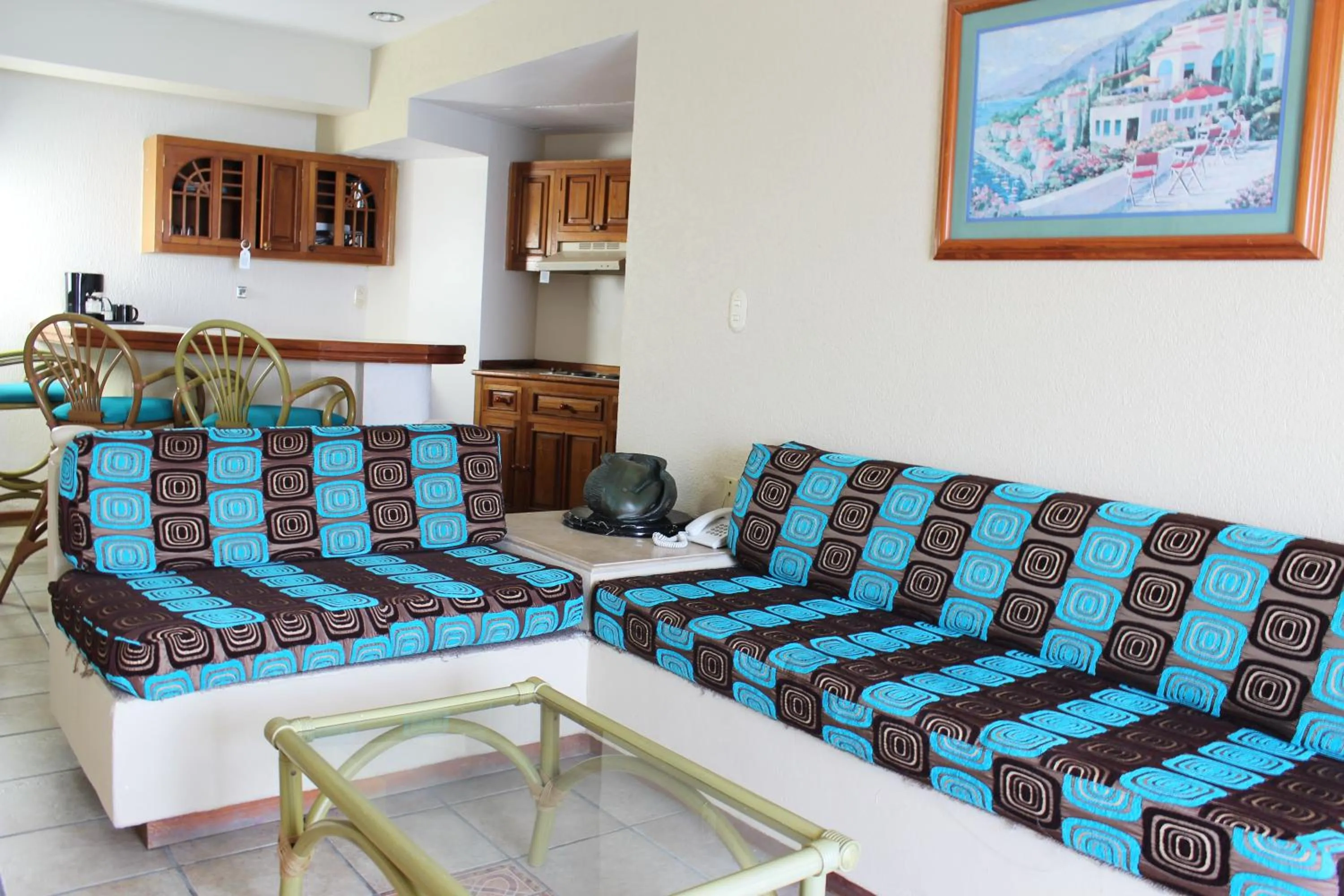 Kitchen or kitchenette in Hotel Playa Marina