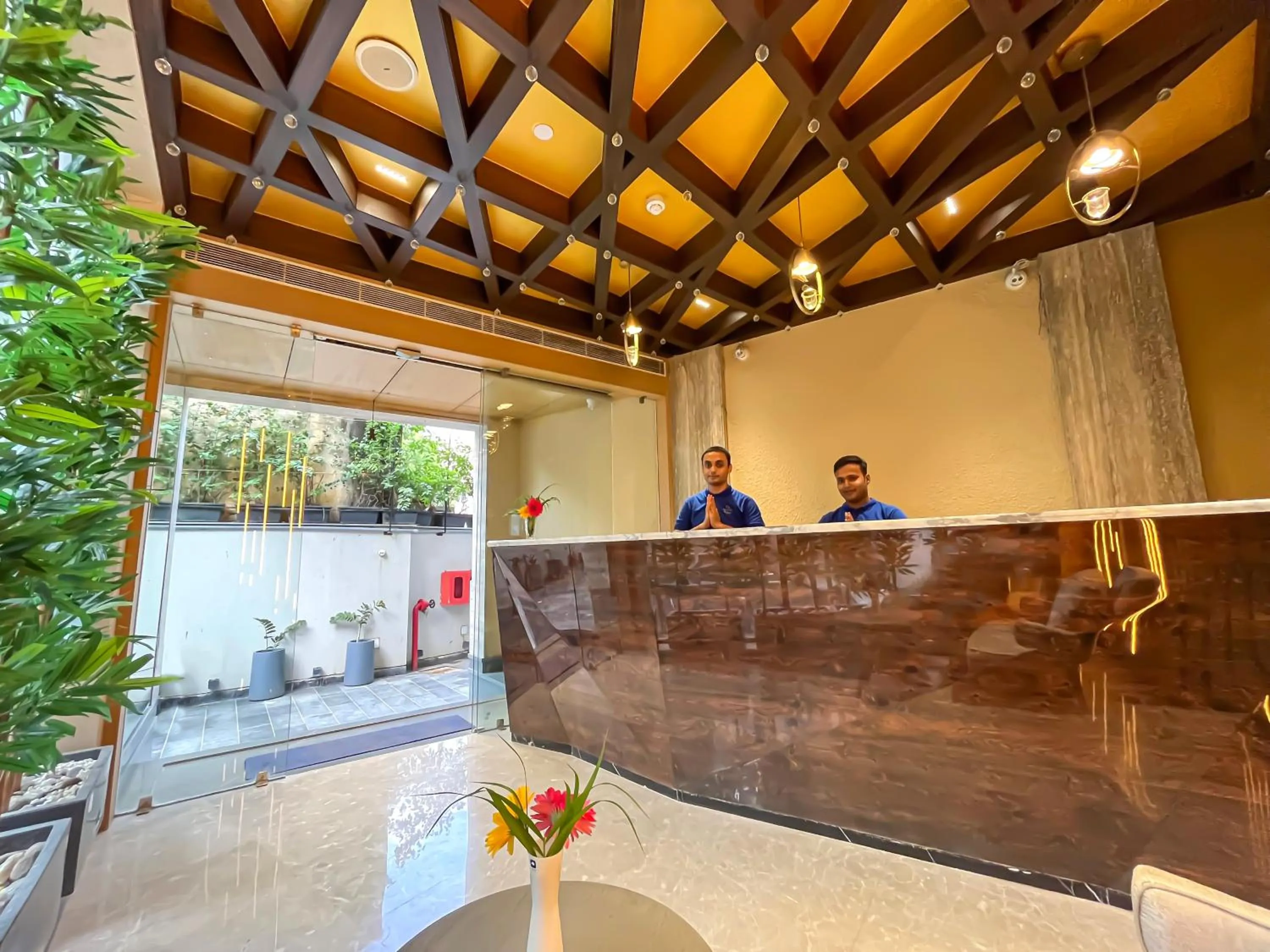 Lobby or reception in Morvee Hotels Alipore Kolkata