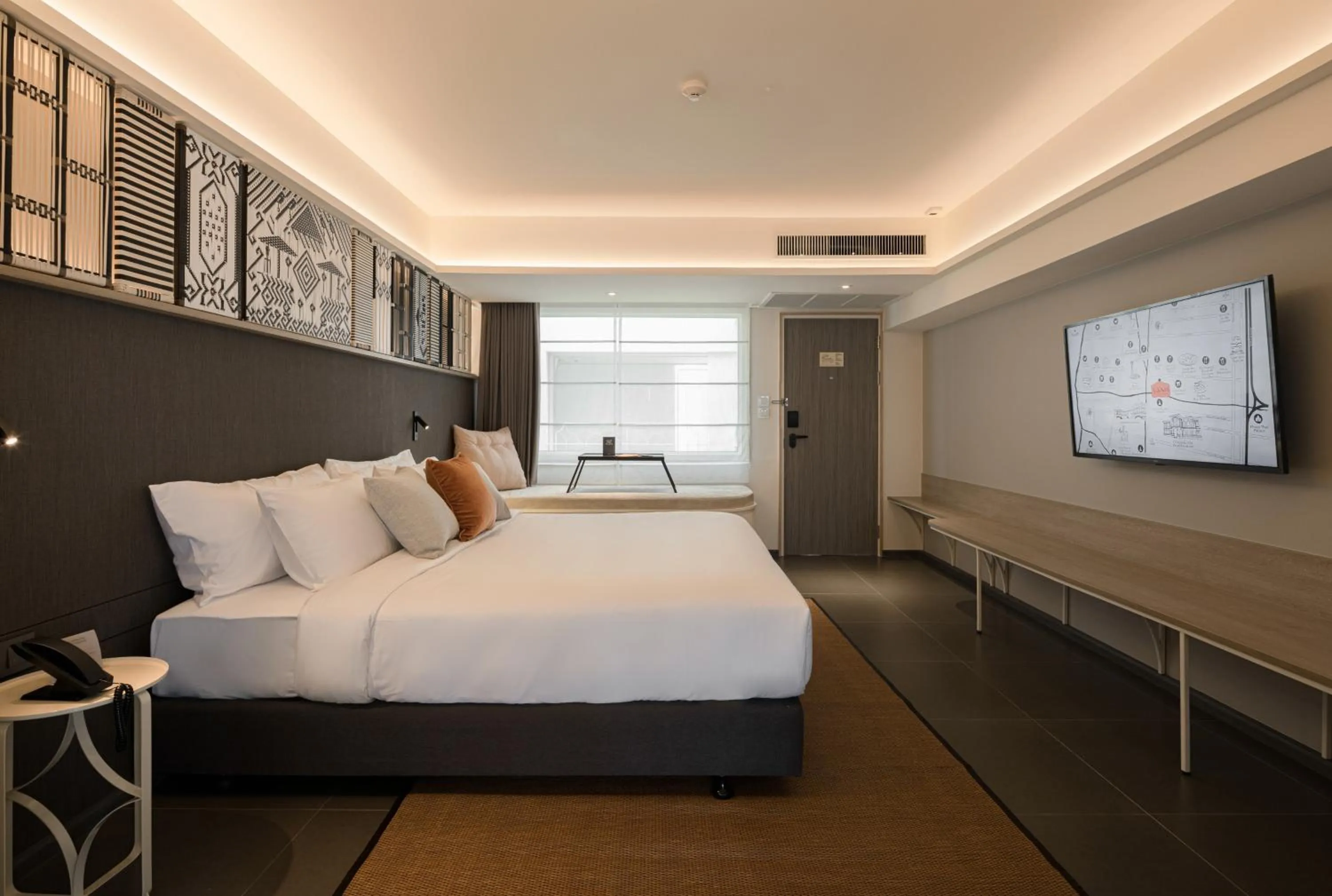 Bed in YANH Ratchawat Hotel