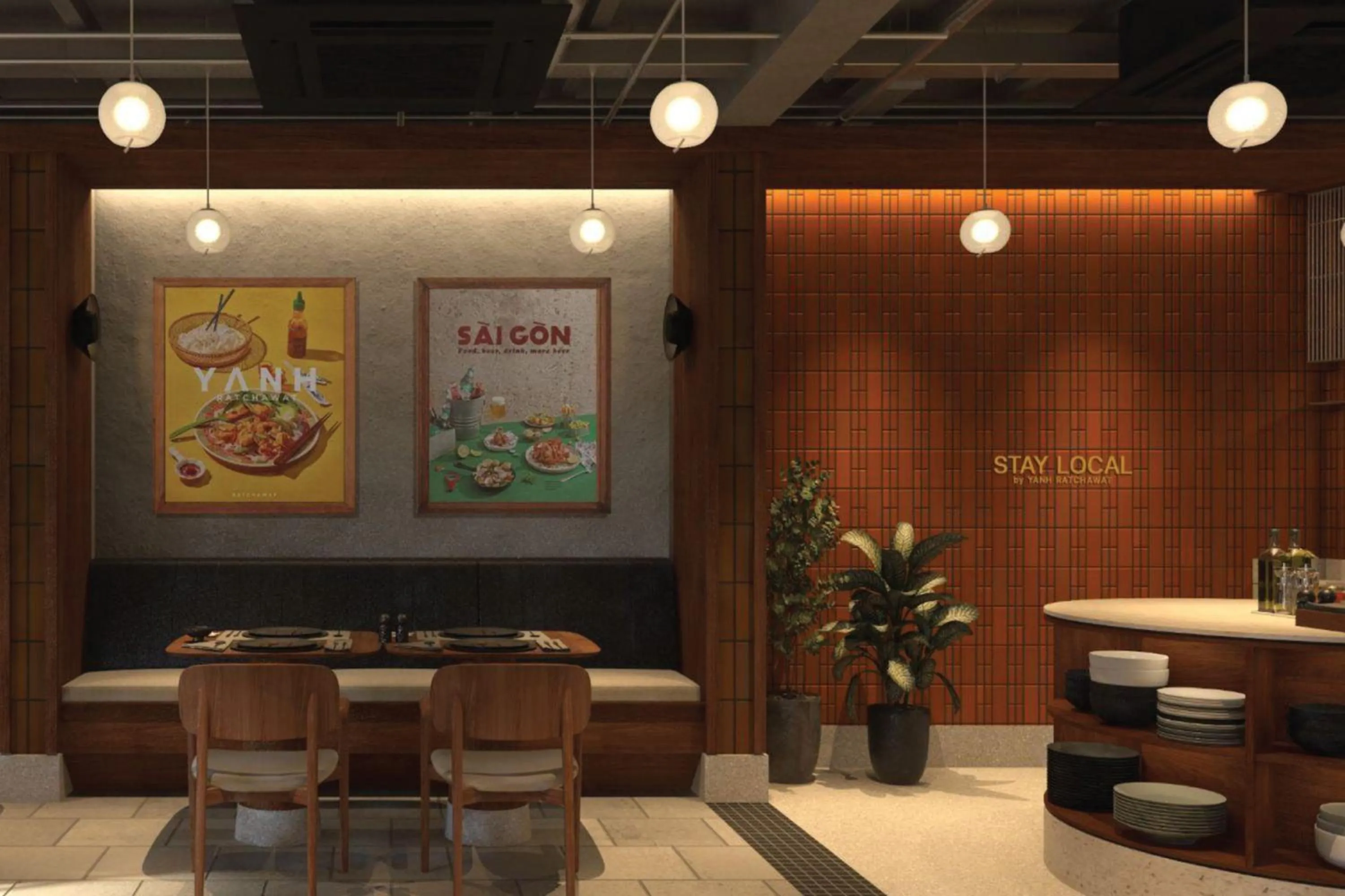 Restaurant/places to eat in YANH Ratchawat Hotel