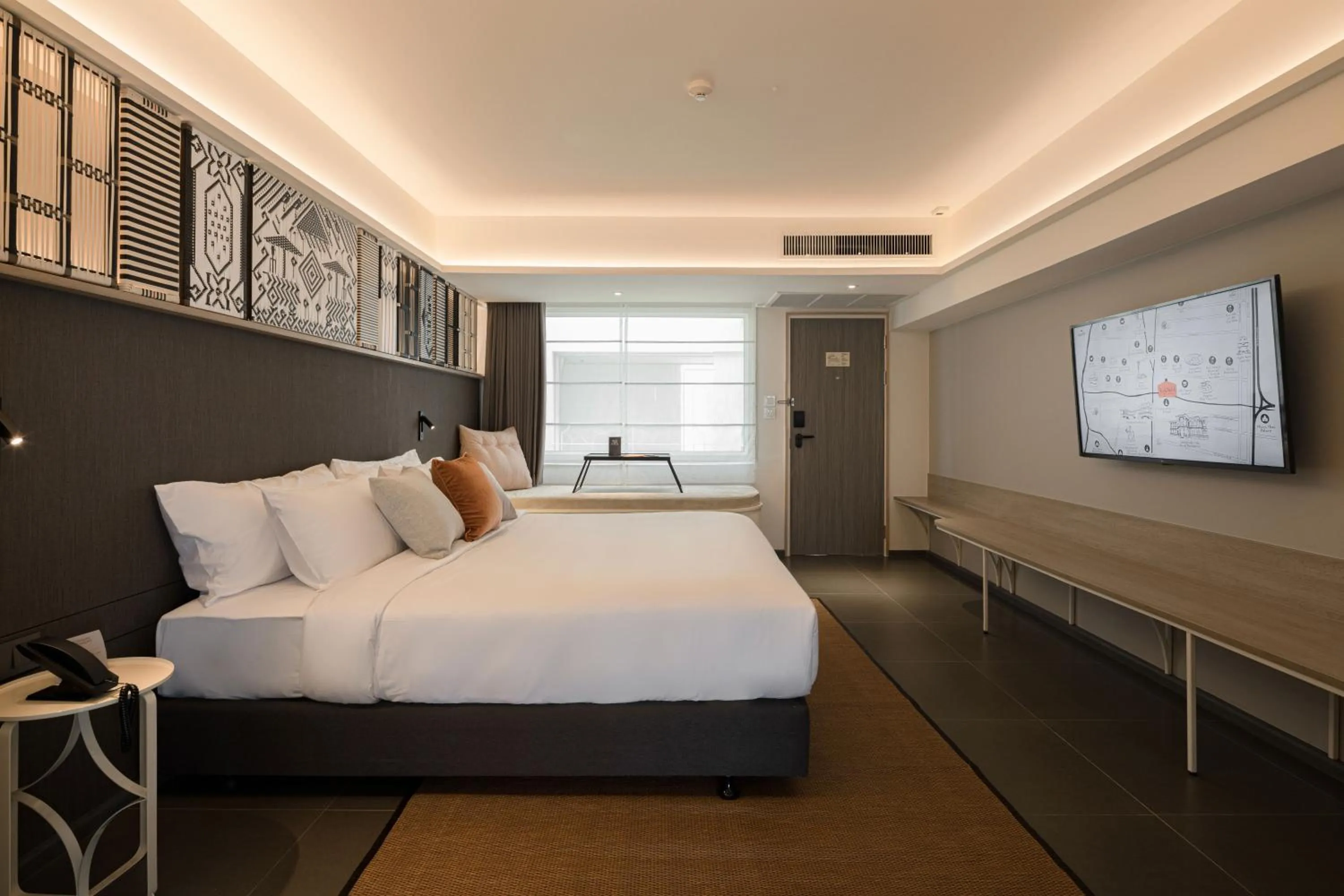 Bed in YANH Ratchawat Hotel