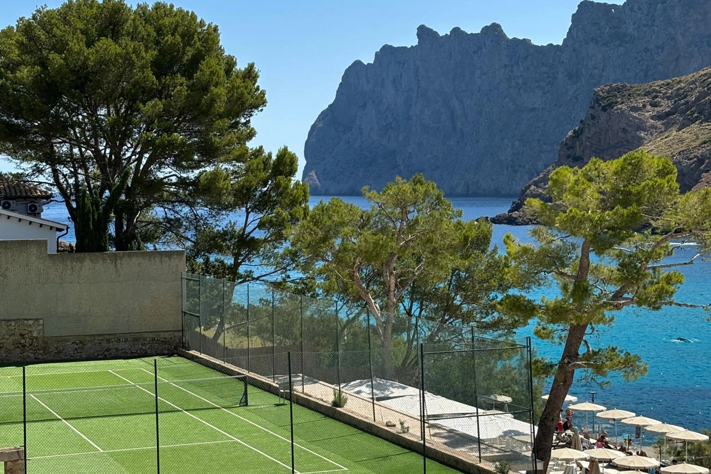 Tennis court in Grupotel Molins