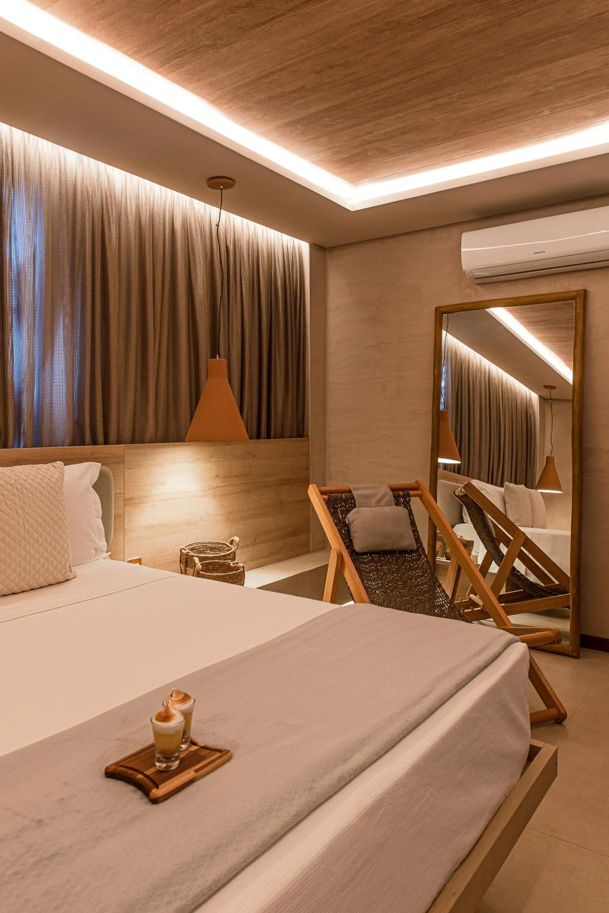 Bed in POUSADA DO MIRANTE