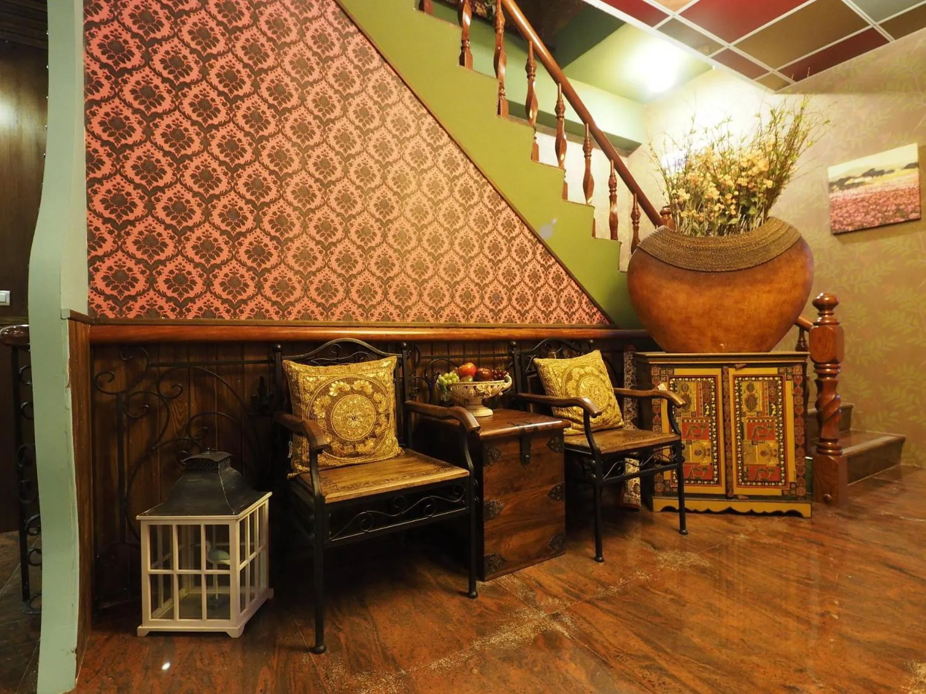 Seating area in Kimoge Homestay