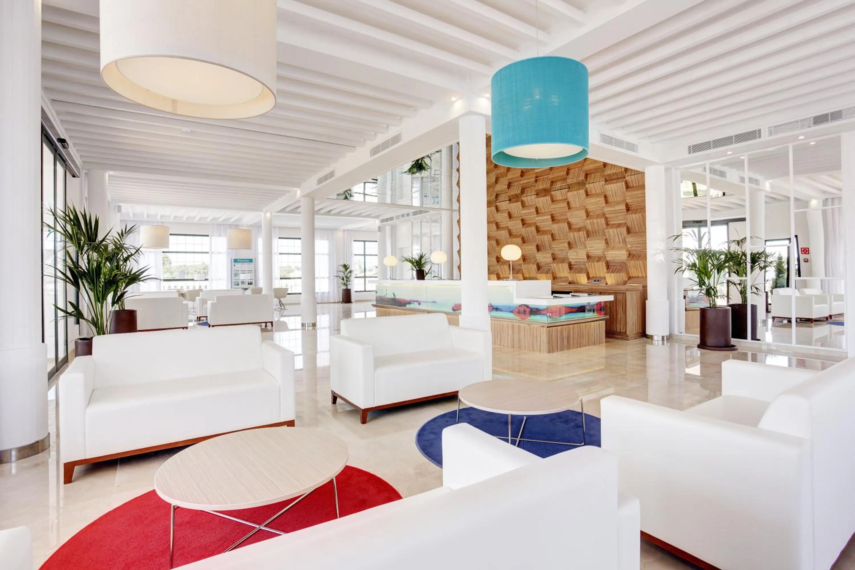 Lobby or reception in Grupotel Mar de Menorca