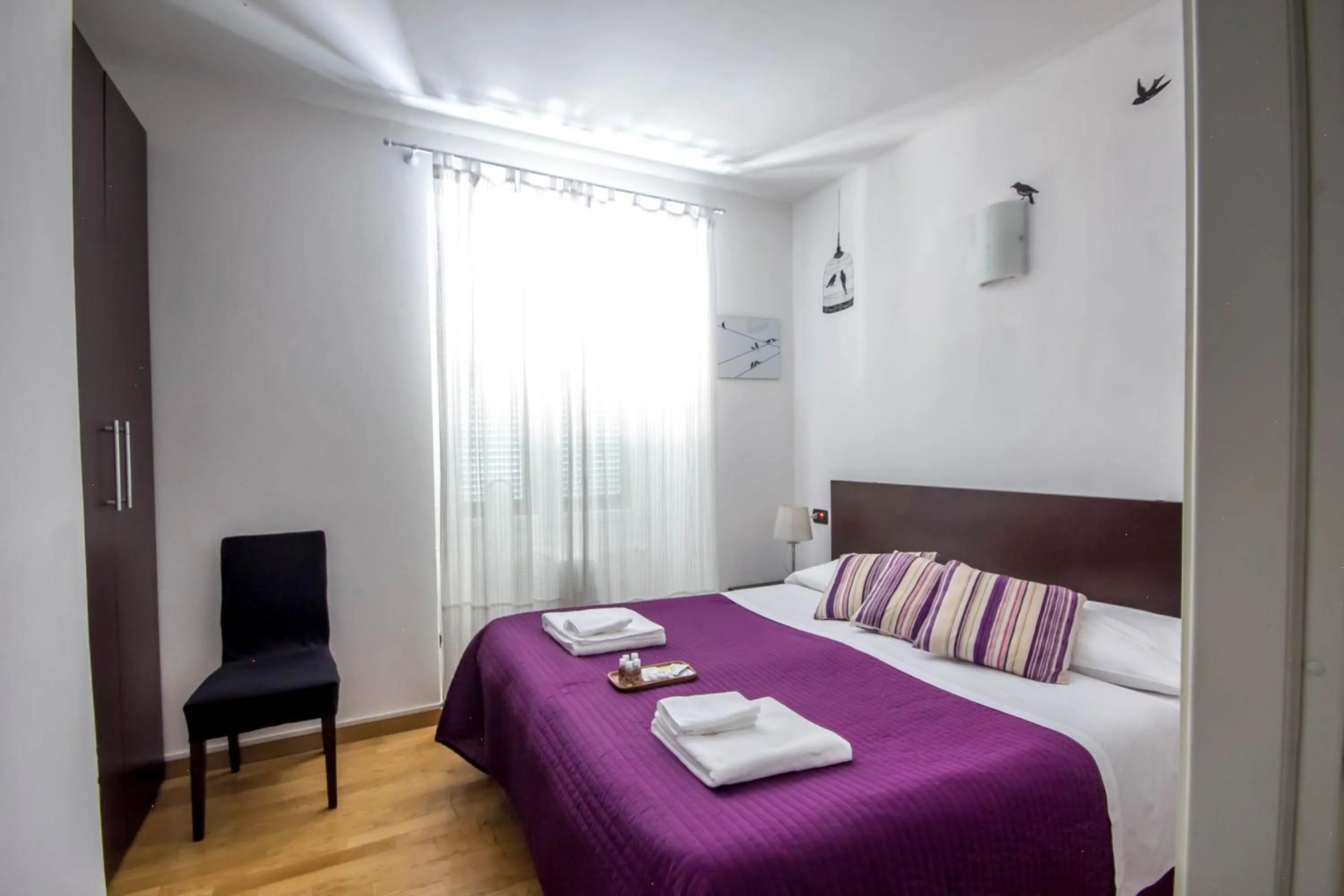 Bed in Affittacamere The Tramp