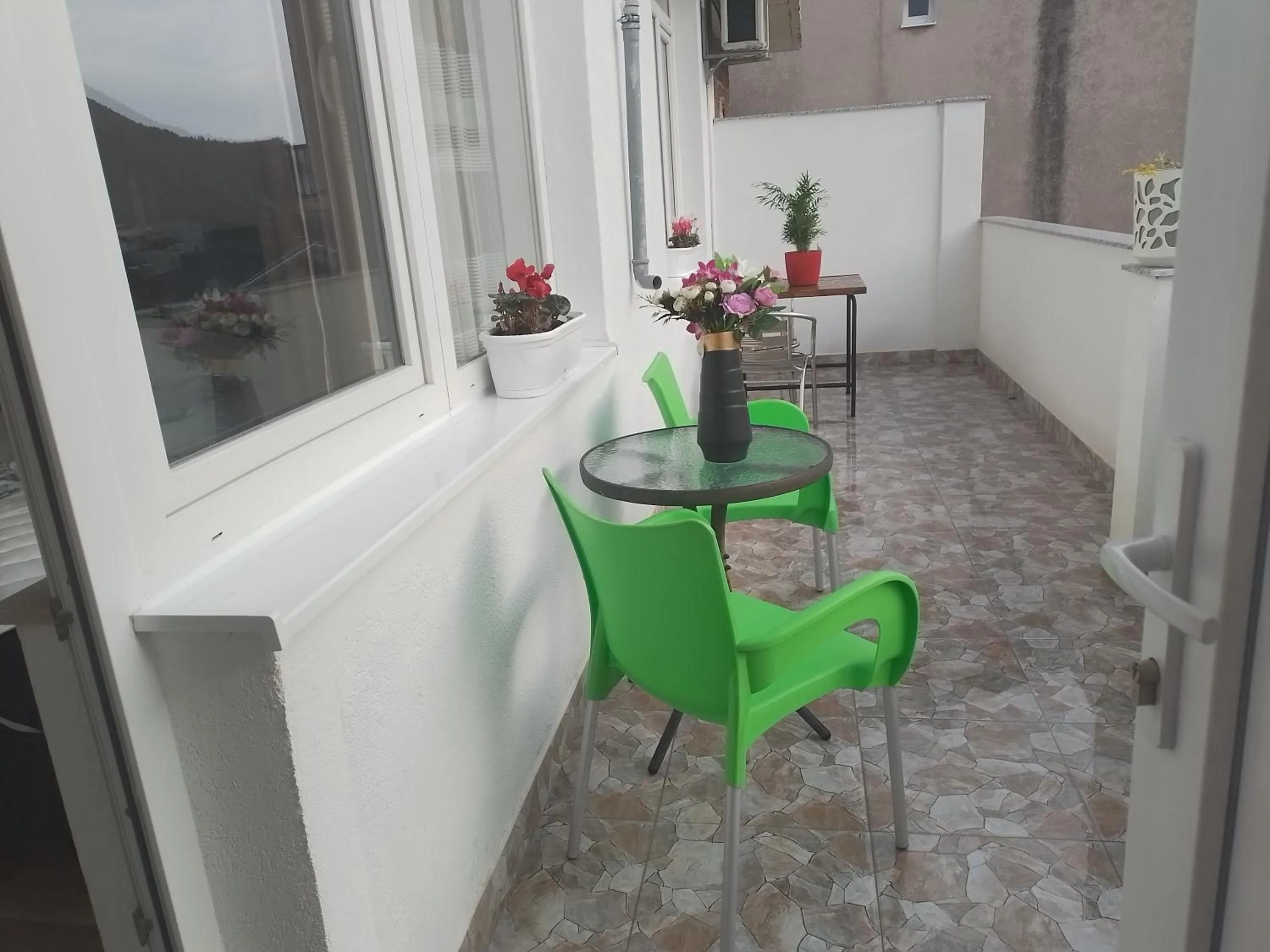 Balcony/Terrace in Guesthouse Sanja - Apartments 212