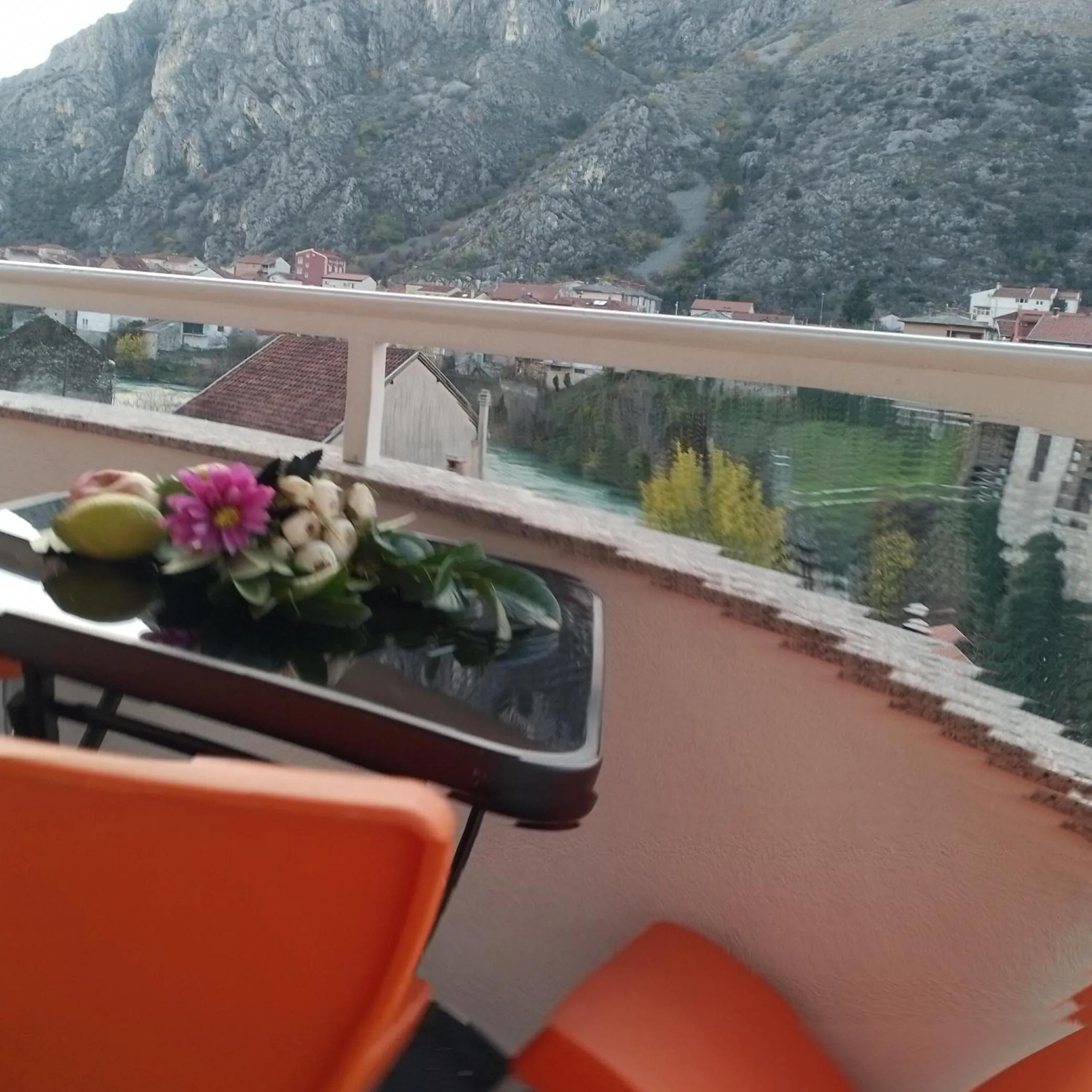 Balcony/Terrace in Guesthouse Sanja - Apartments 212