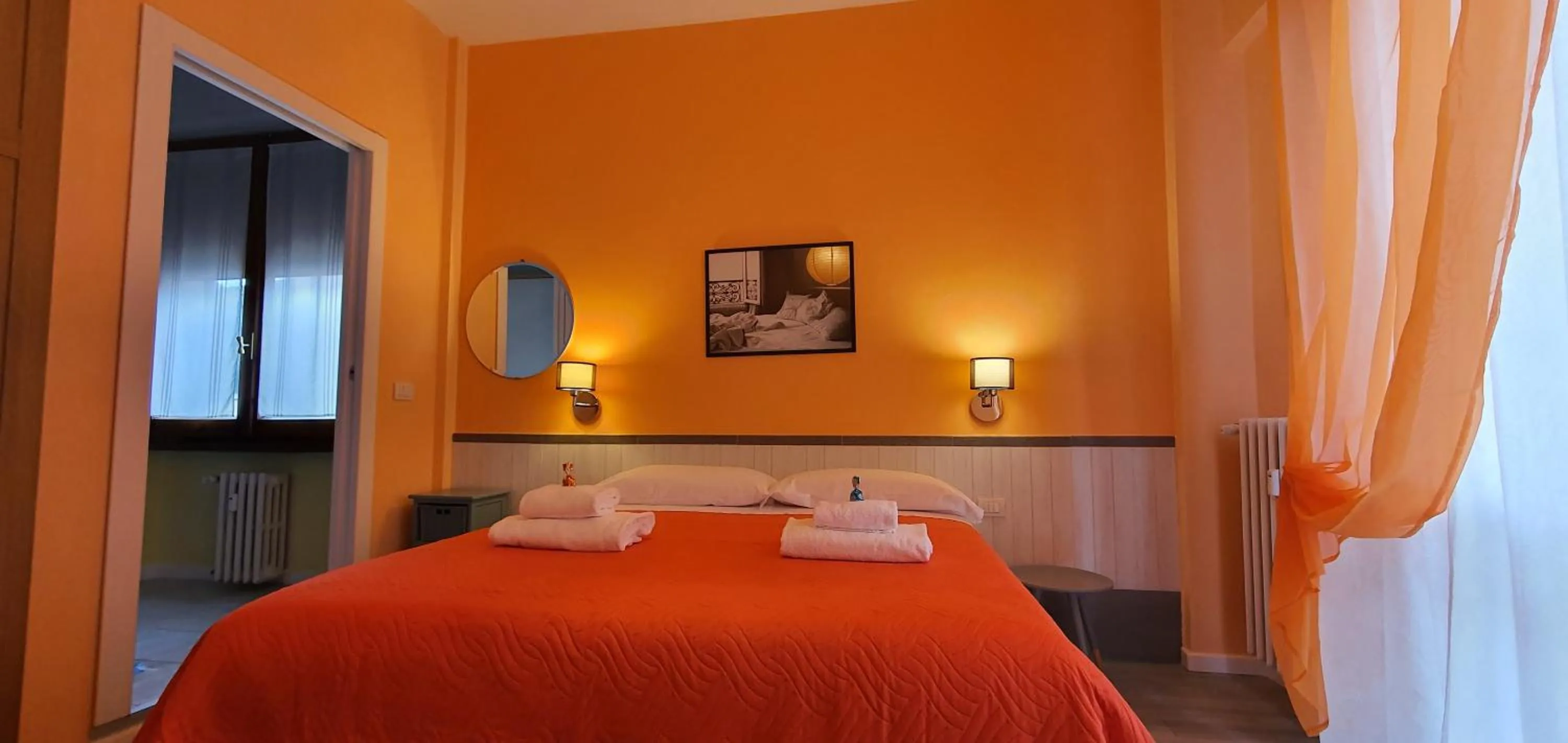 Bed in Il Giglio Guest House