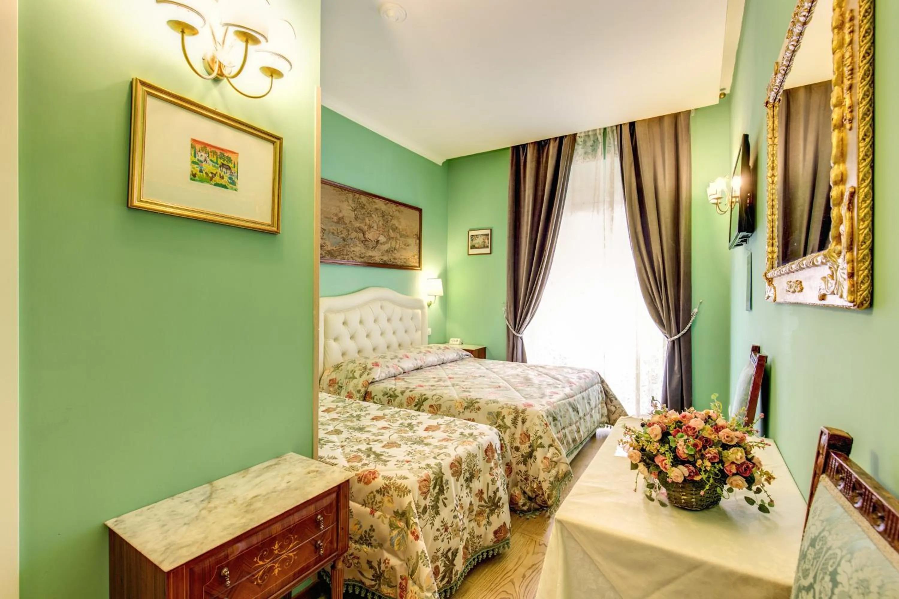 Photo of the whole room, Bed in La Reggia dei Principi