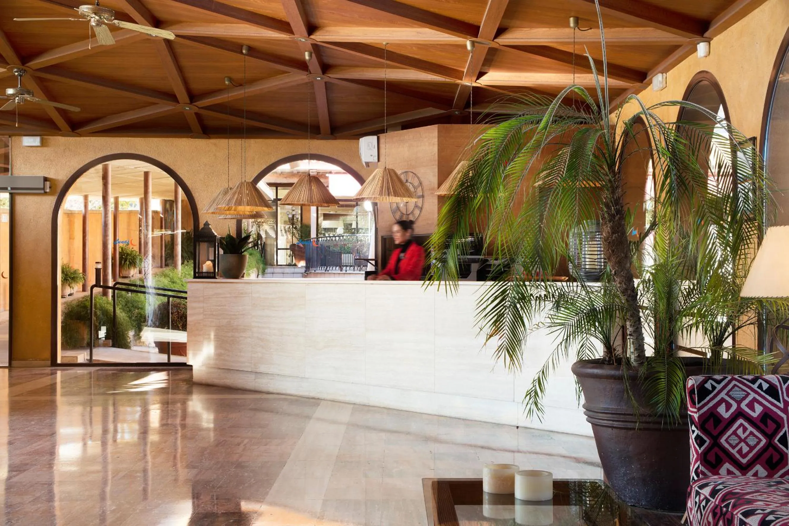 Lobby or reception in Luna Park Hotel Yoga & Spa