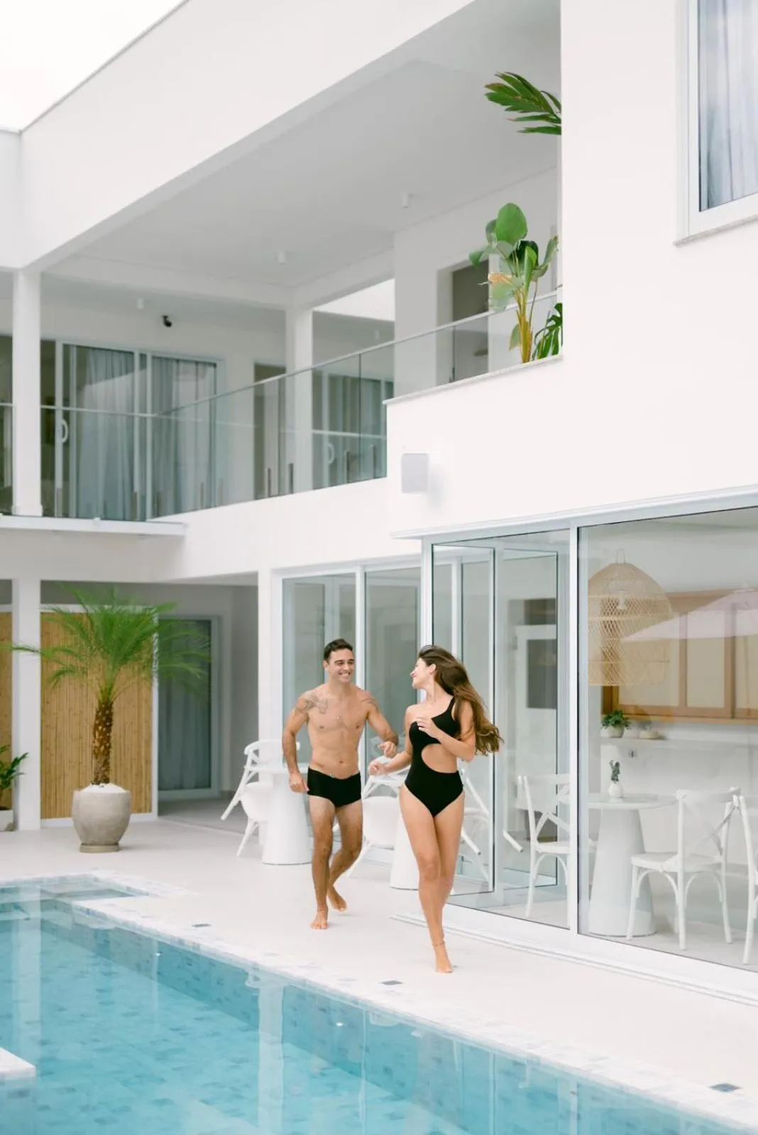 Pool view in Olisa Hotel Boutique