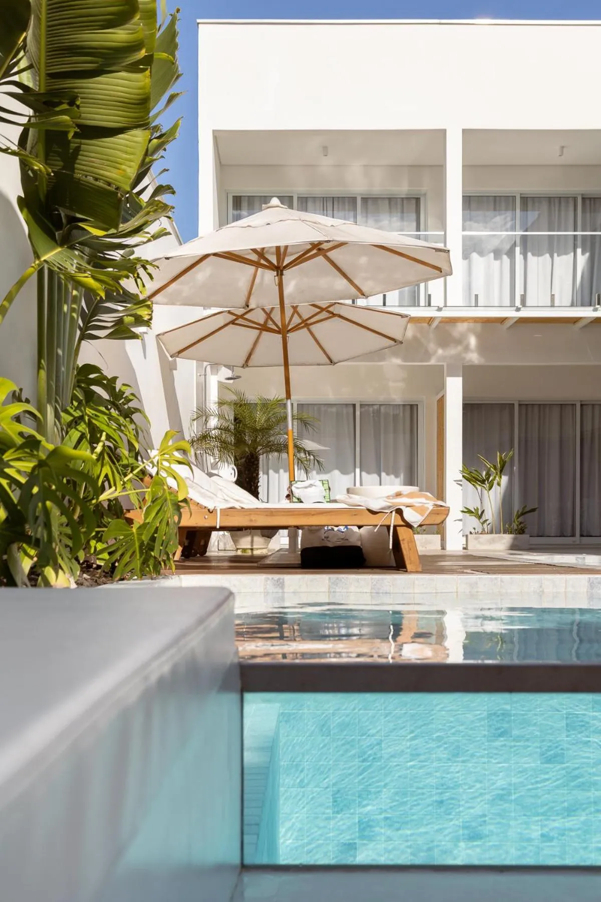 Pool view in Olisa Hotel Boutique