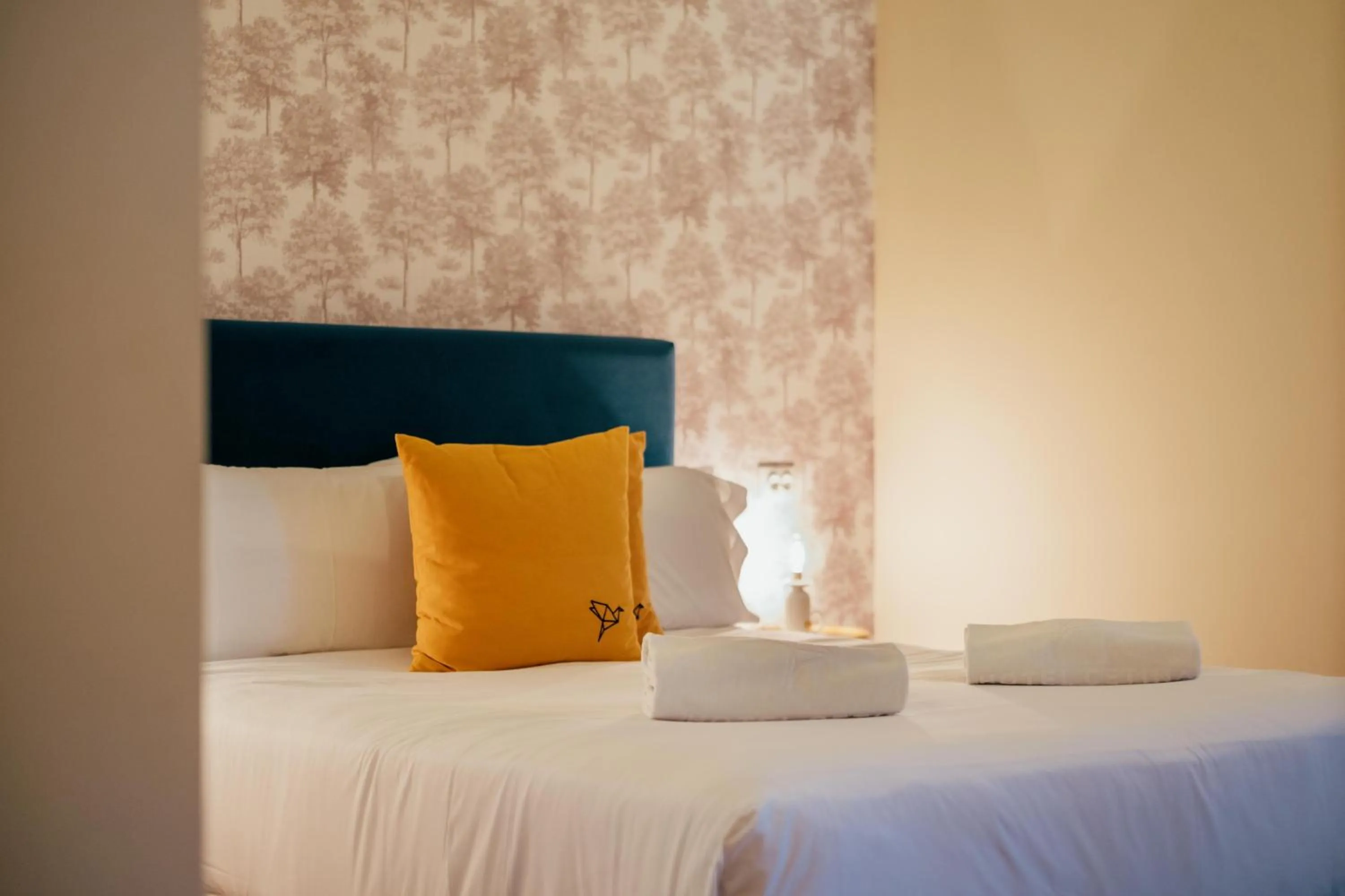 Bed in Hotel Cetina Palacio Ayala Berganza