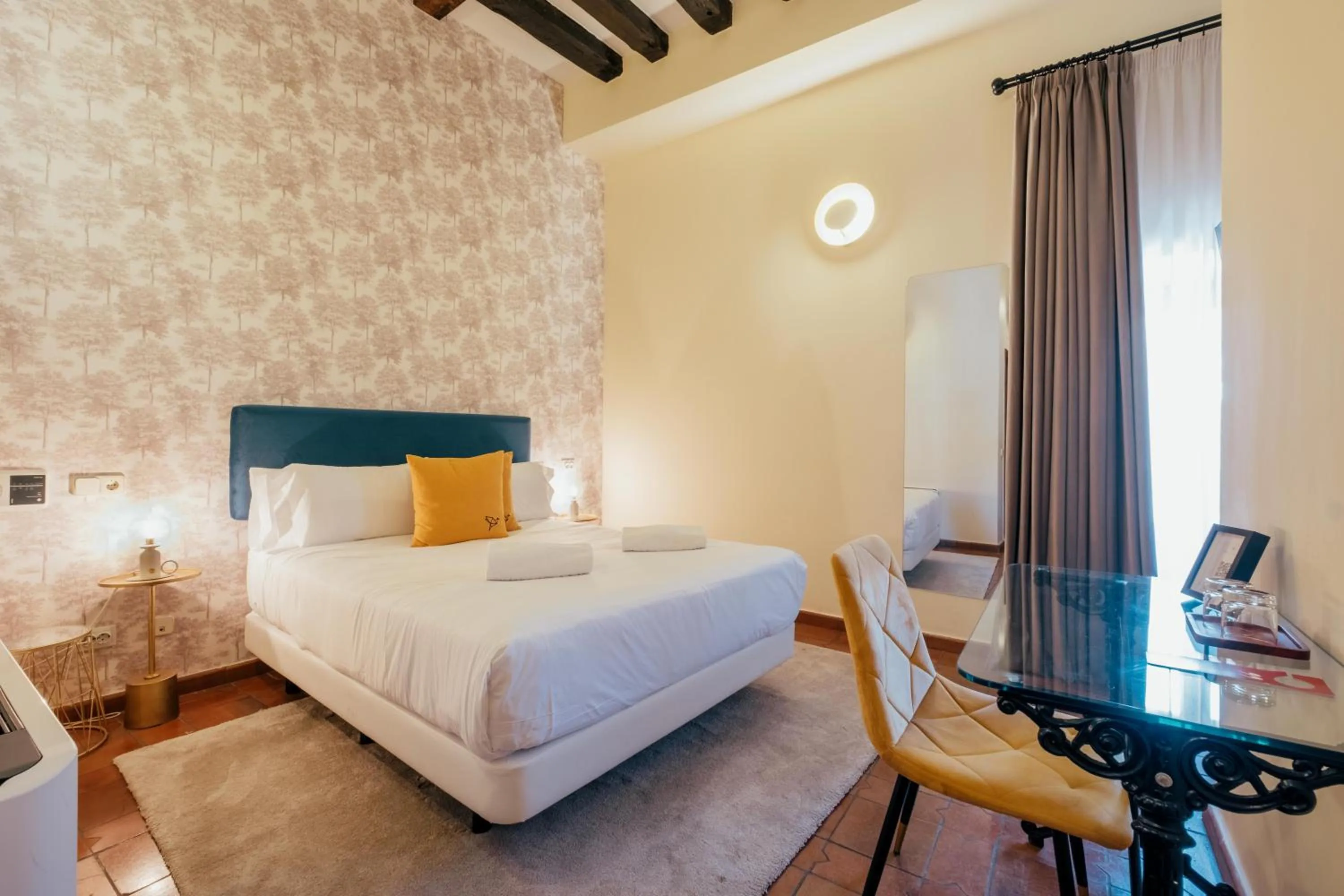 Bed in Hotel Cetina Palacio Ayala Berganza