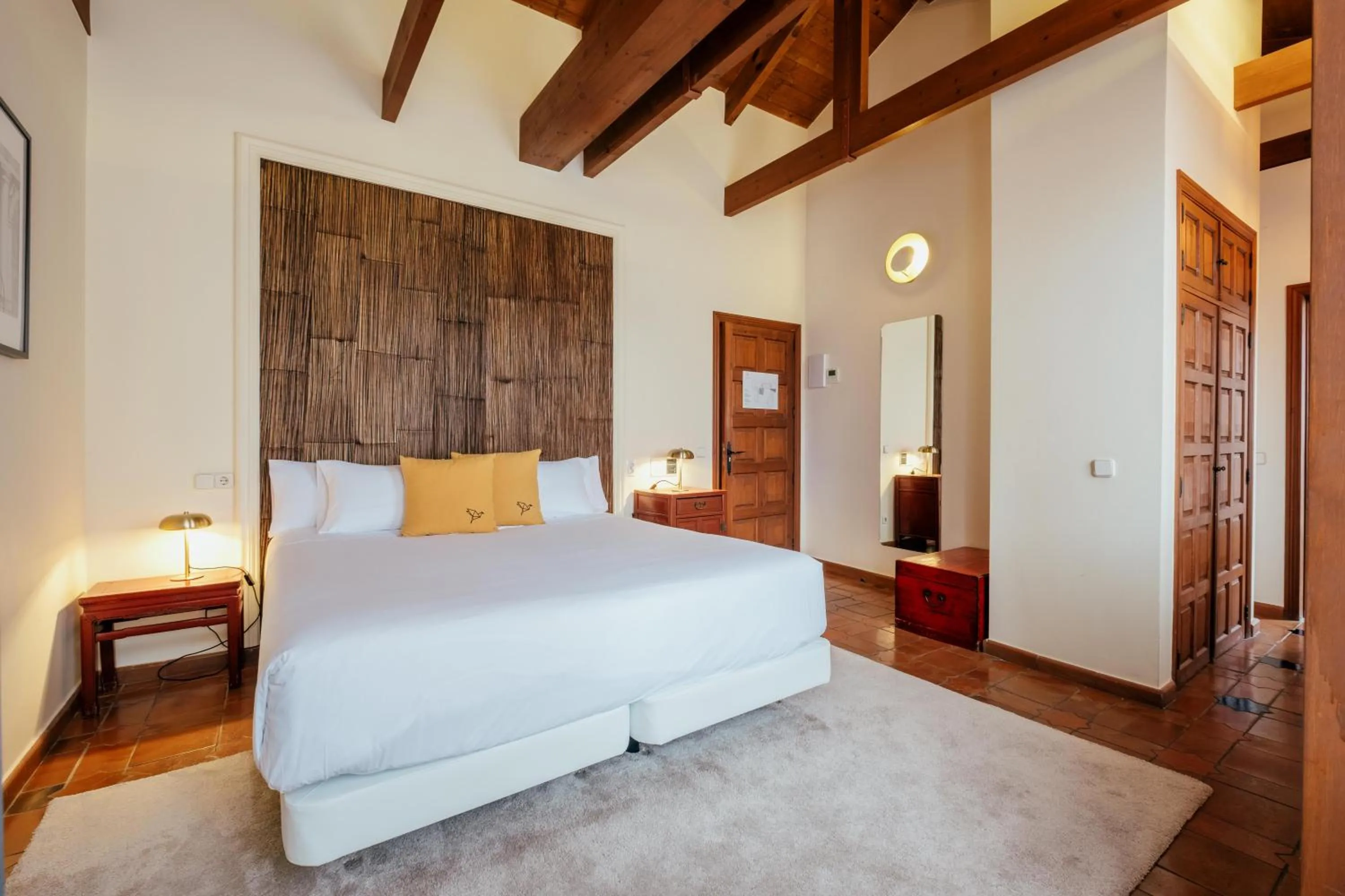 Bed in Hotel Cetina Palacio Ayala Berganza