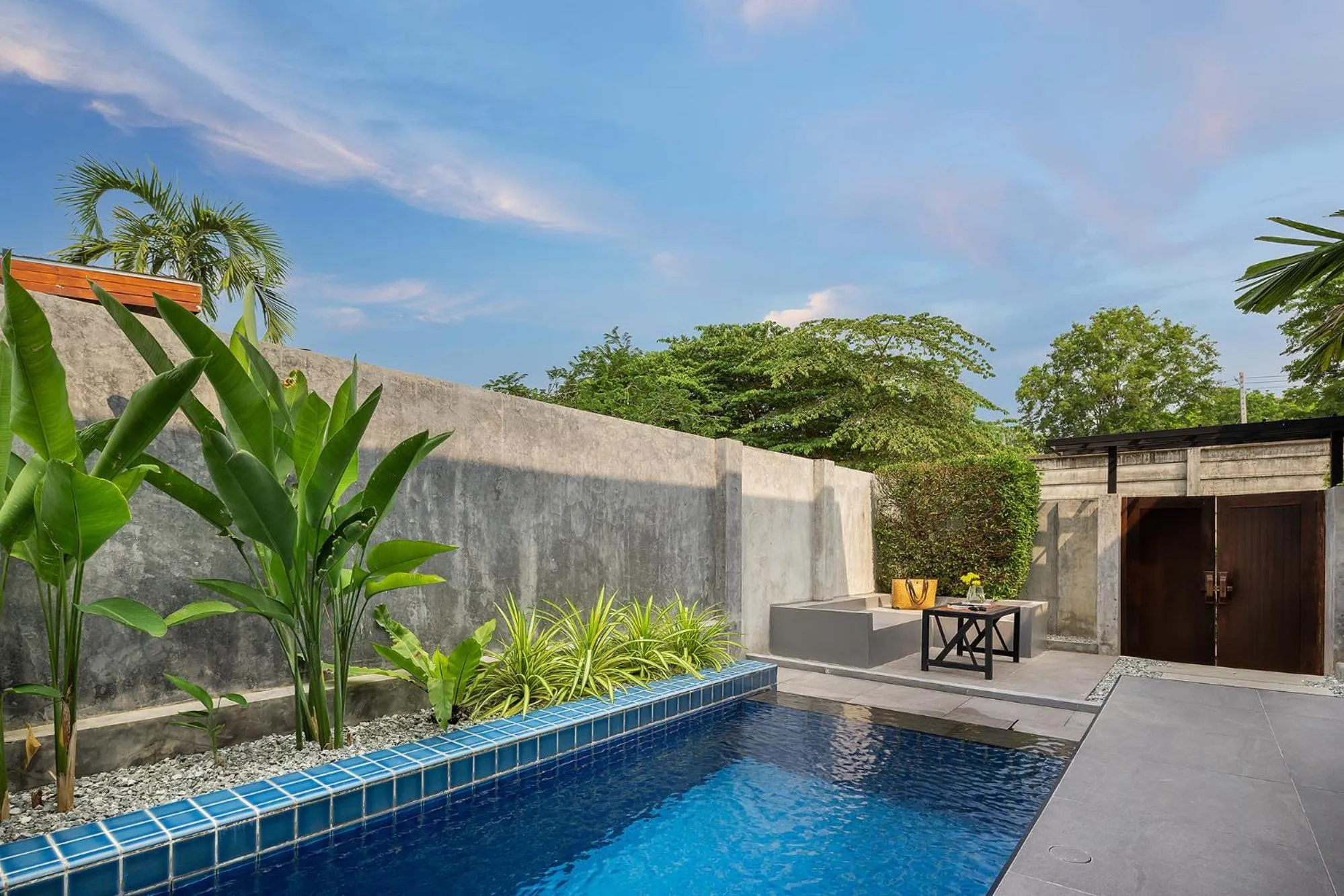 Pool view in Sunday Sea Two Pool Villa Pattaya