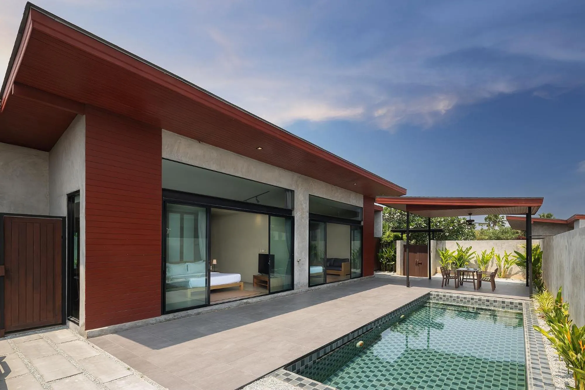 Pool view in Sunday Sea Two Pool Villa Pattaya