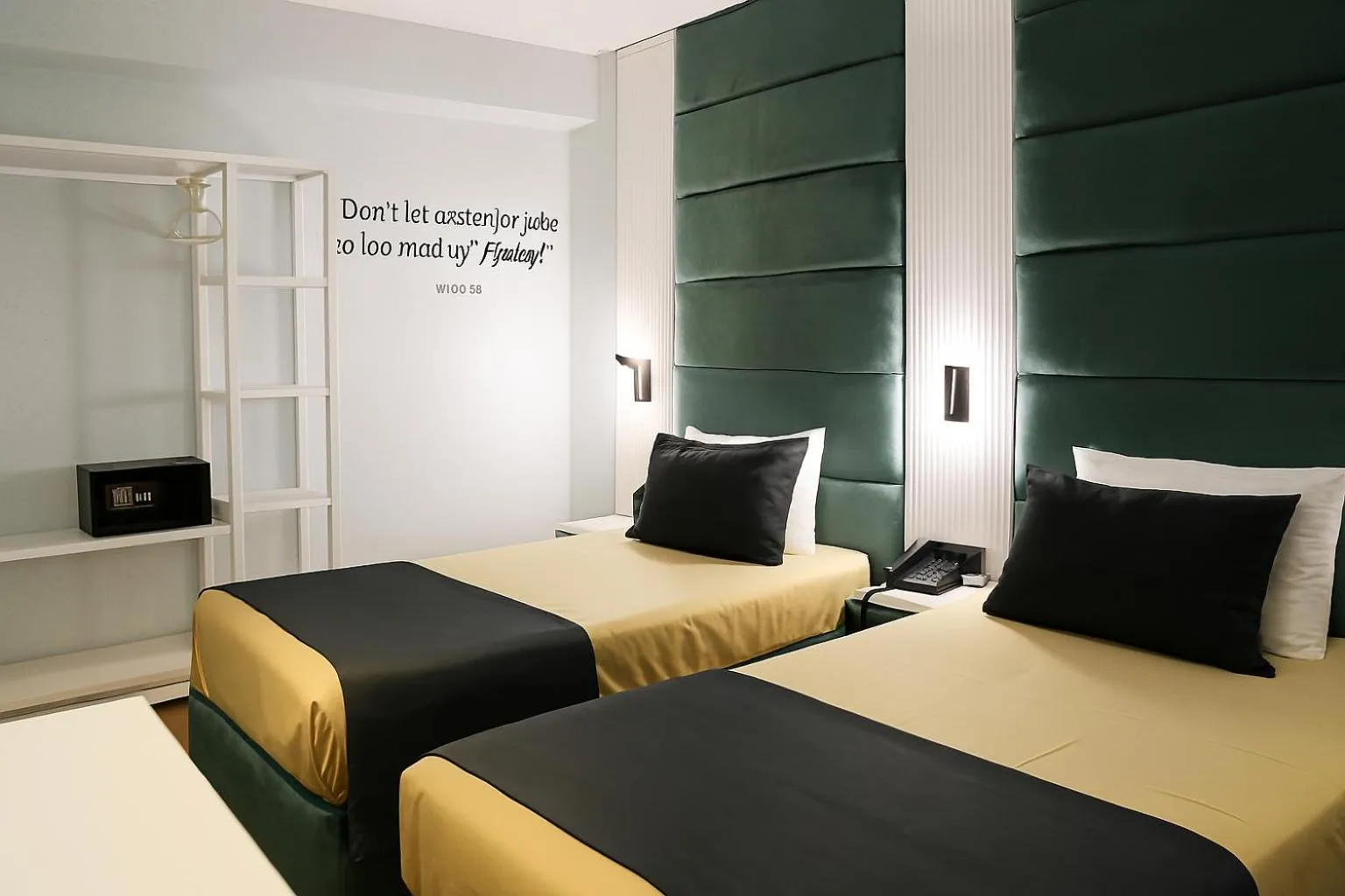 Bed in AXU AIRPORT HOTEL