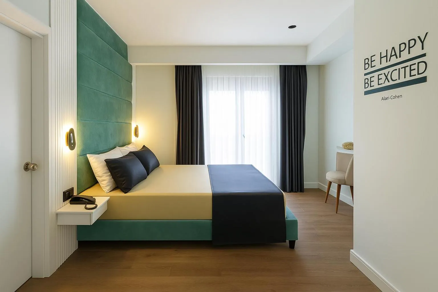 Bed in AXU AIRPORT HOTEL