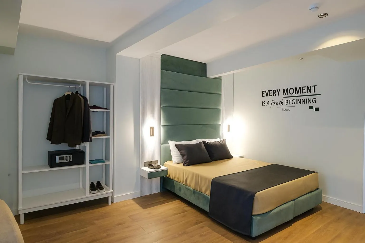 Bed in AXU AIRPORT HOTEL