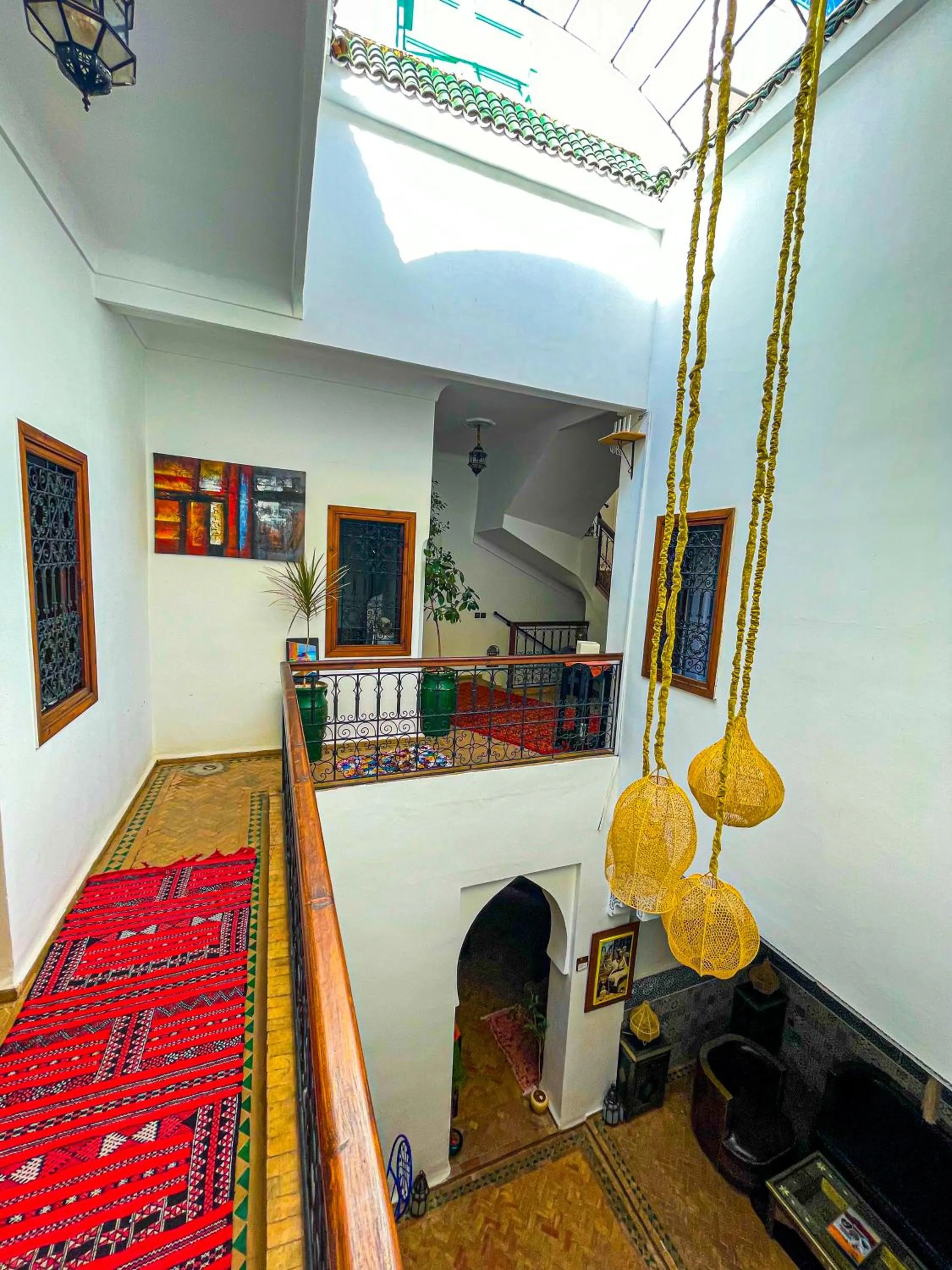 View (from property/room) in Riad karim