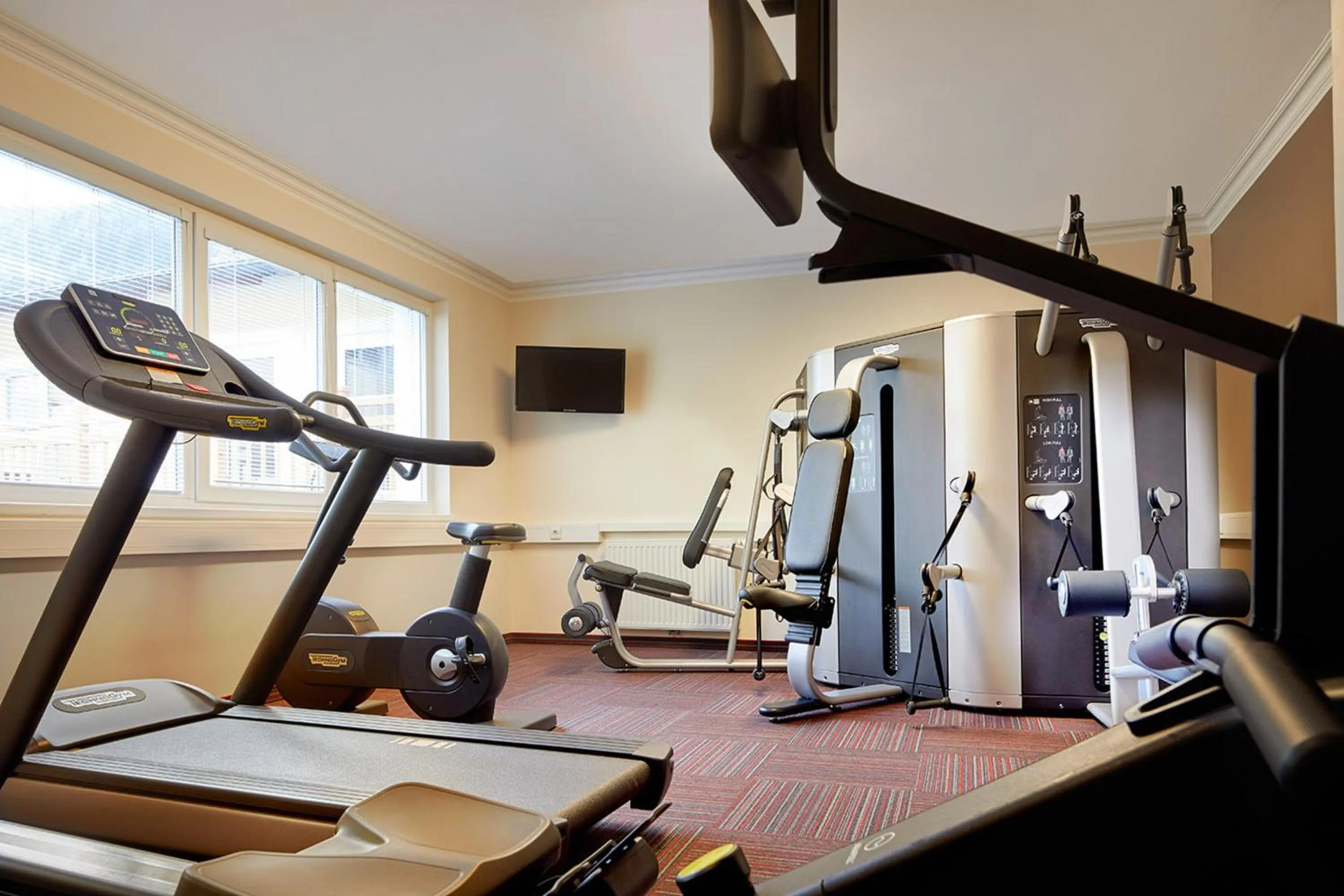 Fitness centre/facilities in Hotel der Wolkensteinbär