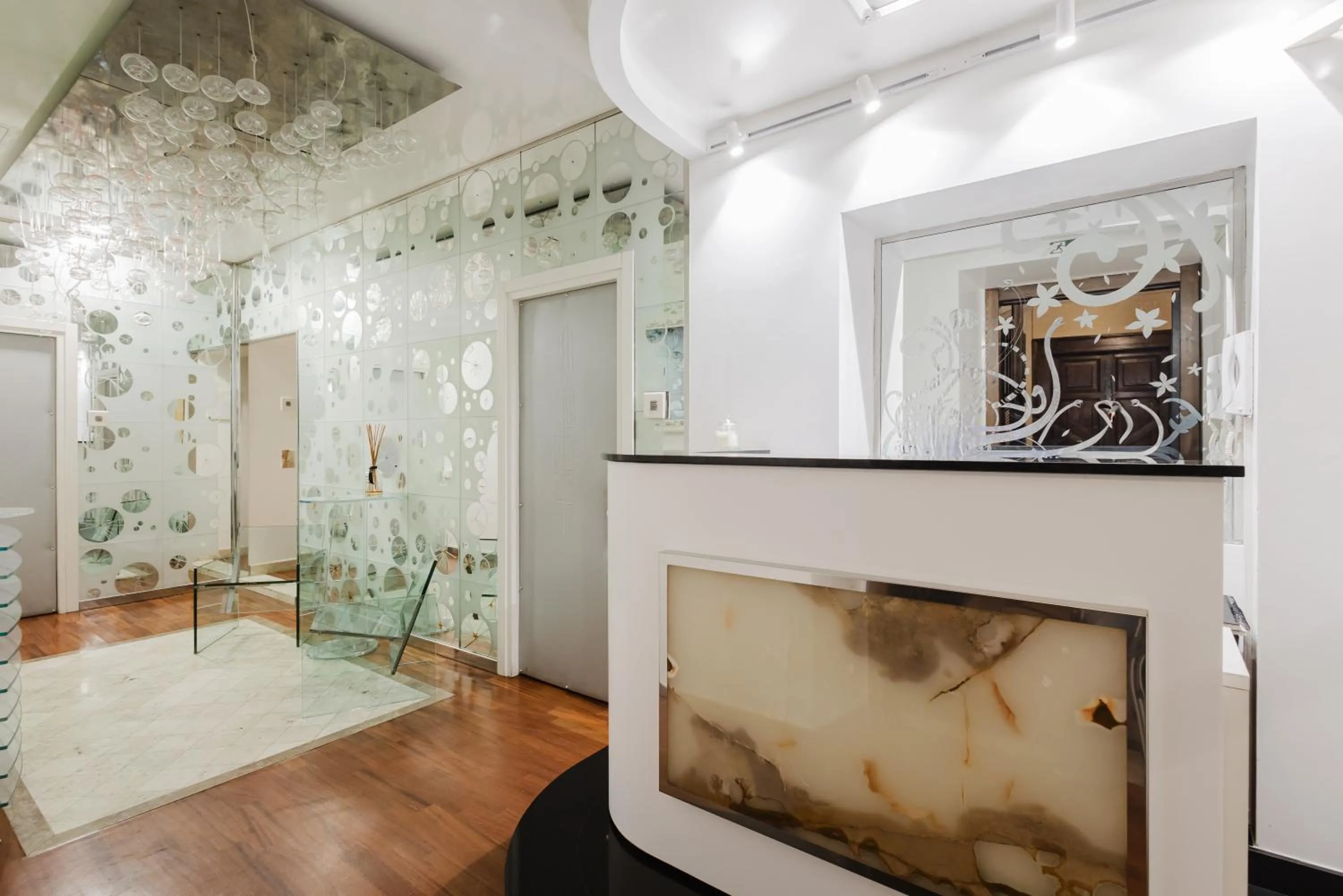 Lobby or reception in Hotel Trecento