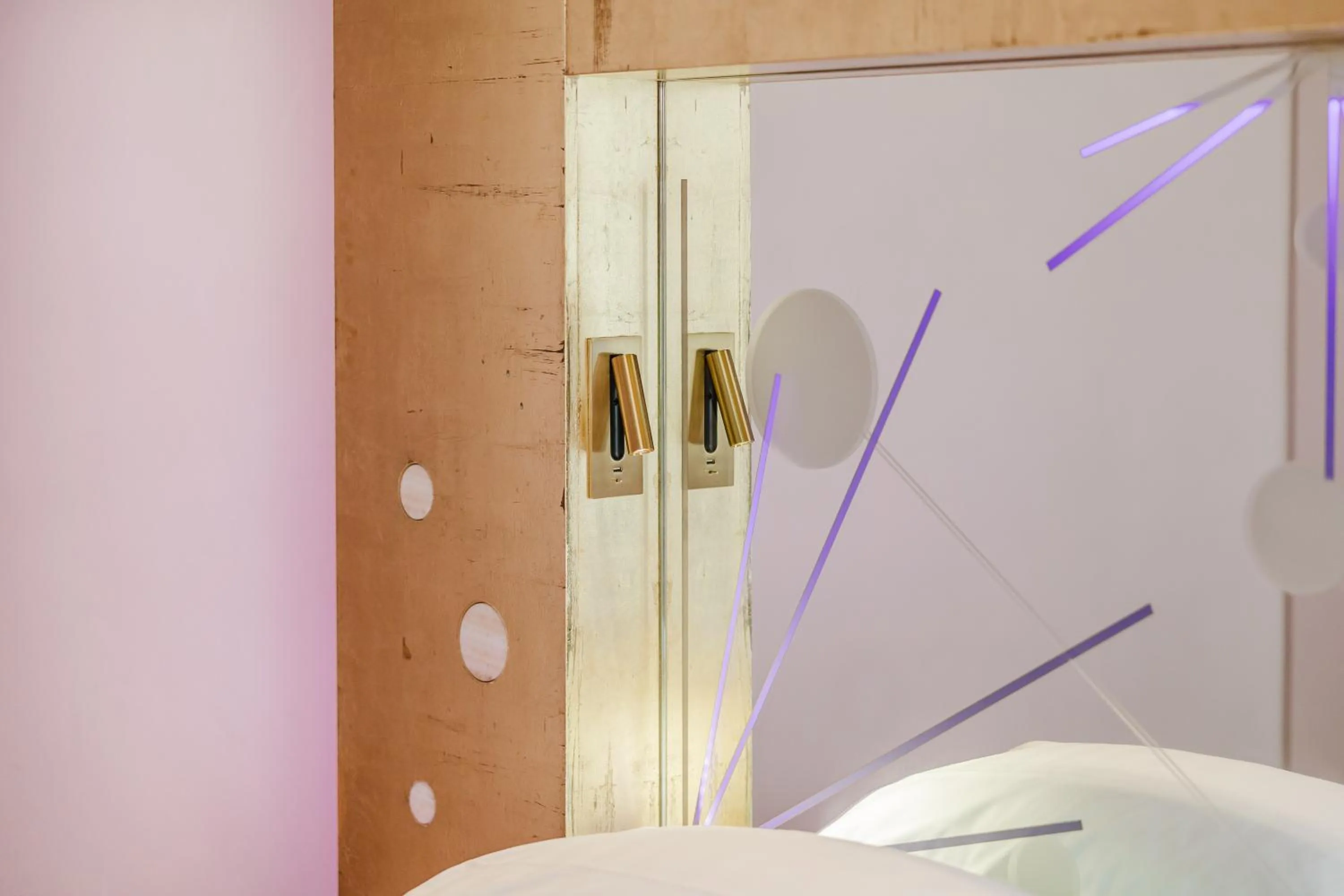 Decorative detail in Hotel Trecento