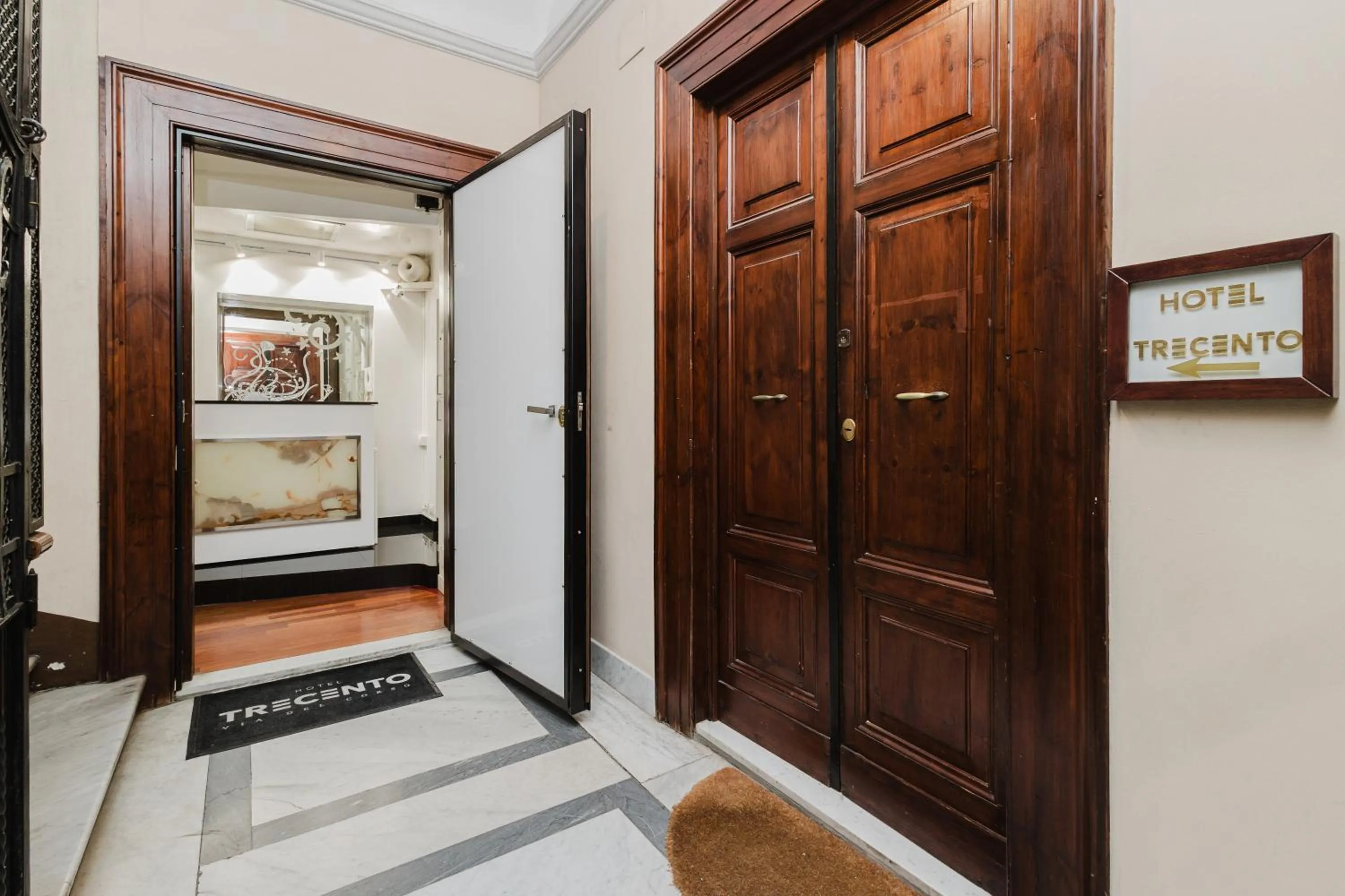 Lobby or reception in Hotel Trecento