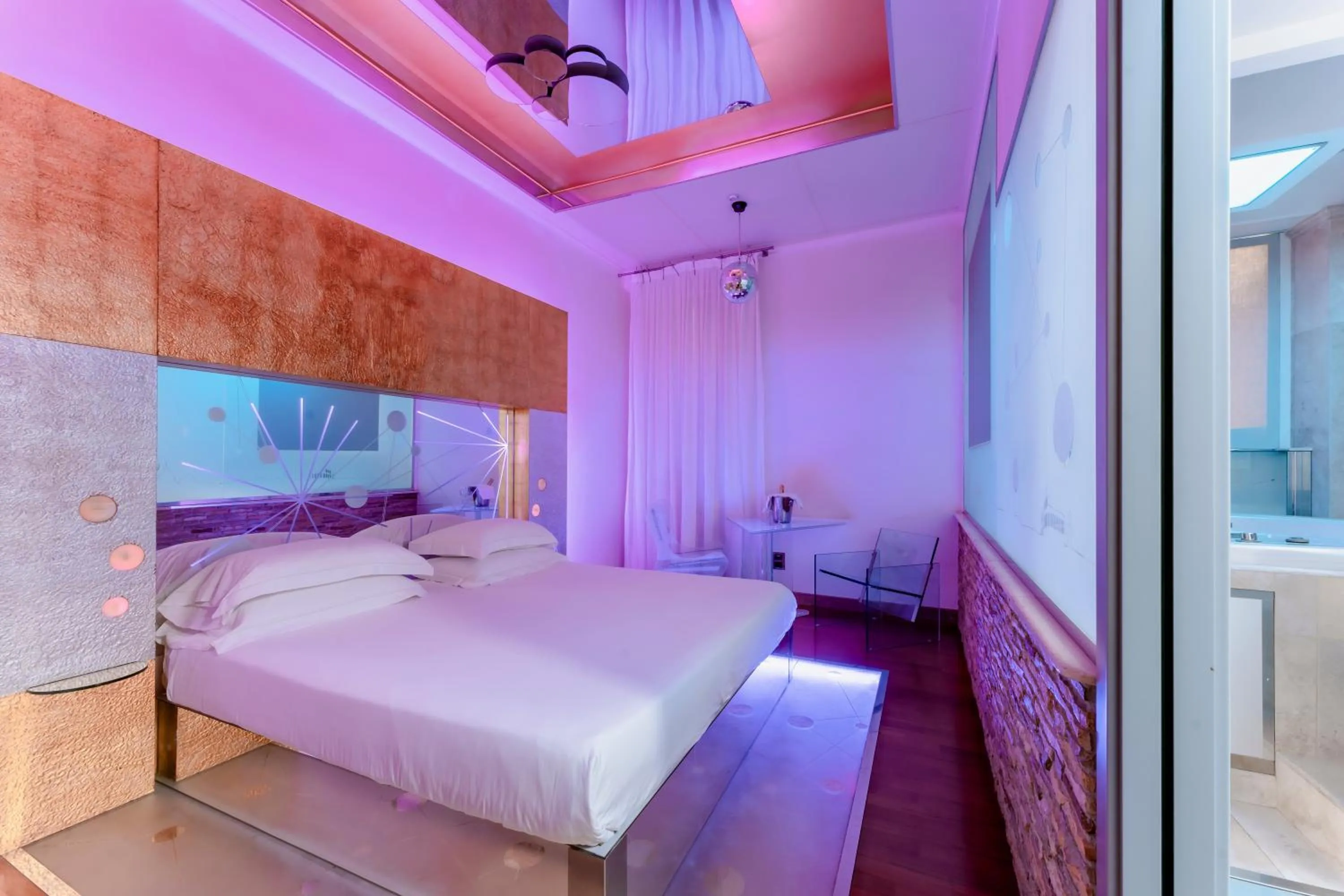 Bedroom, Bed in Hotel Trecento