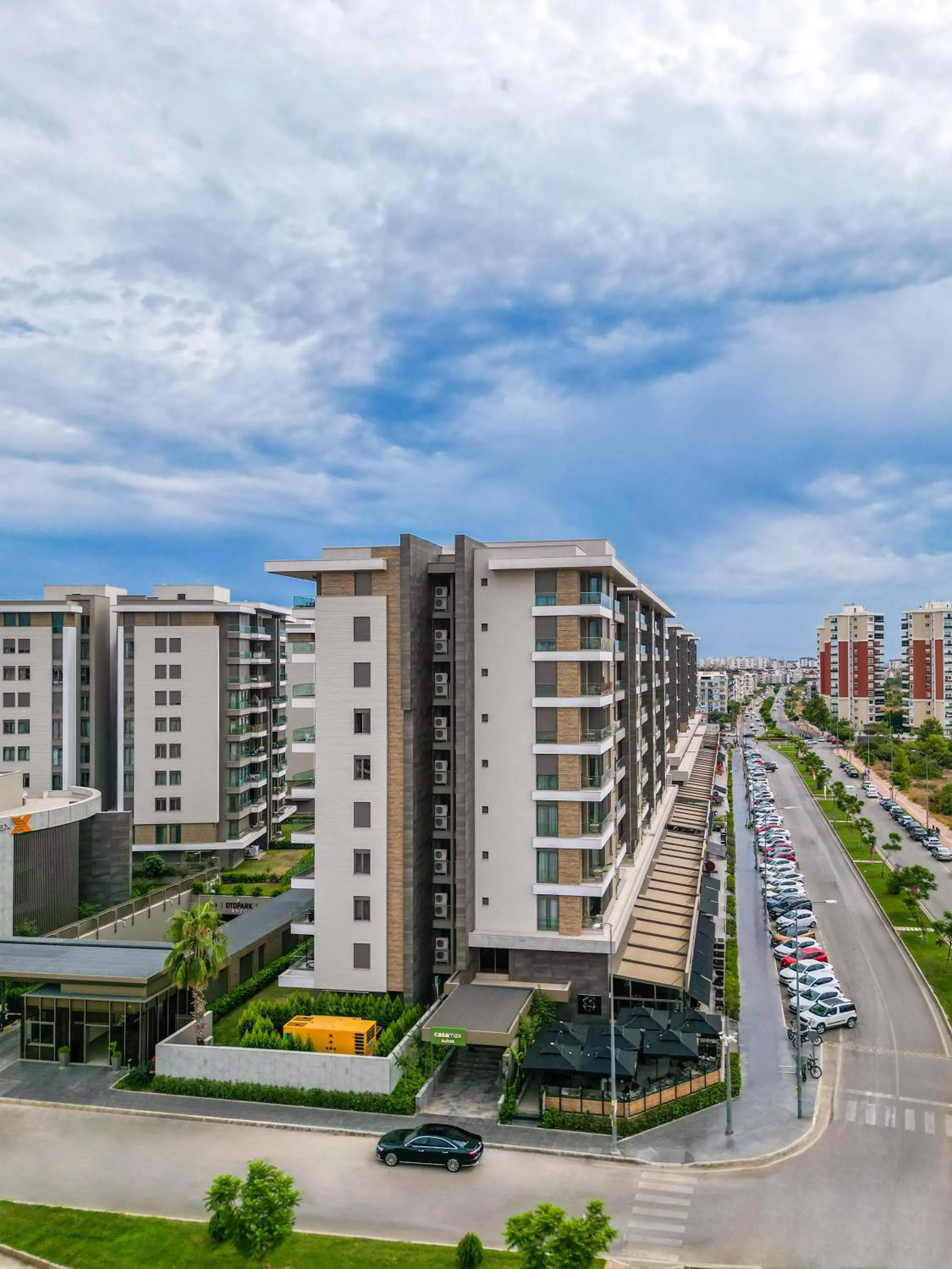 Bird's eye view in Casamax Suites