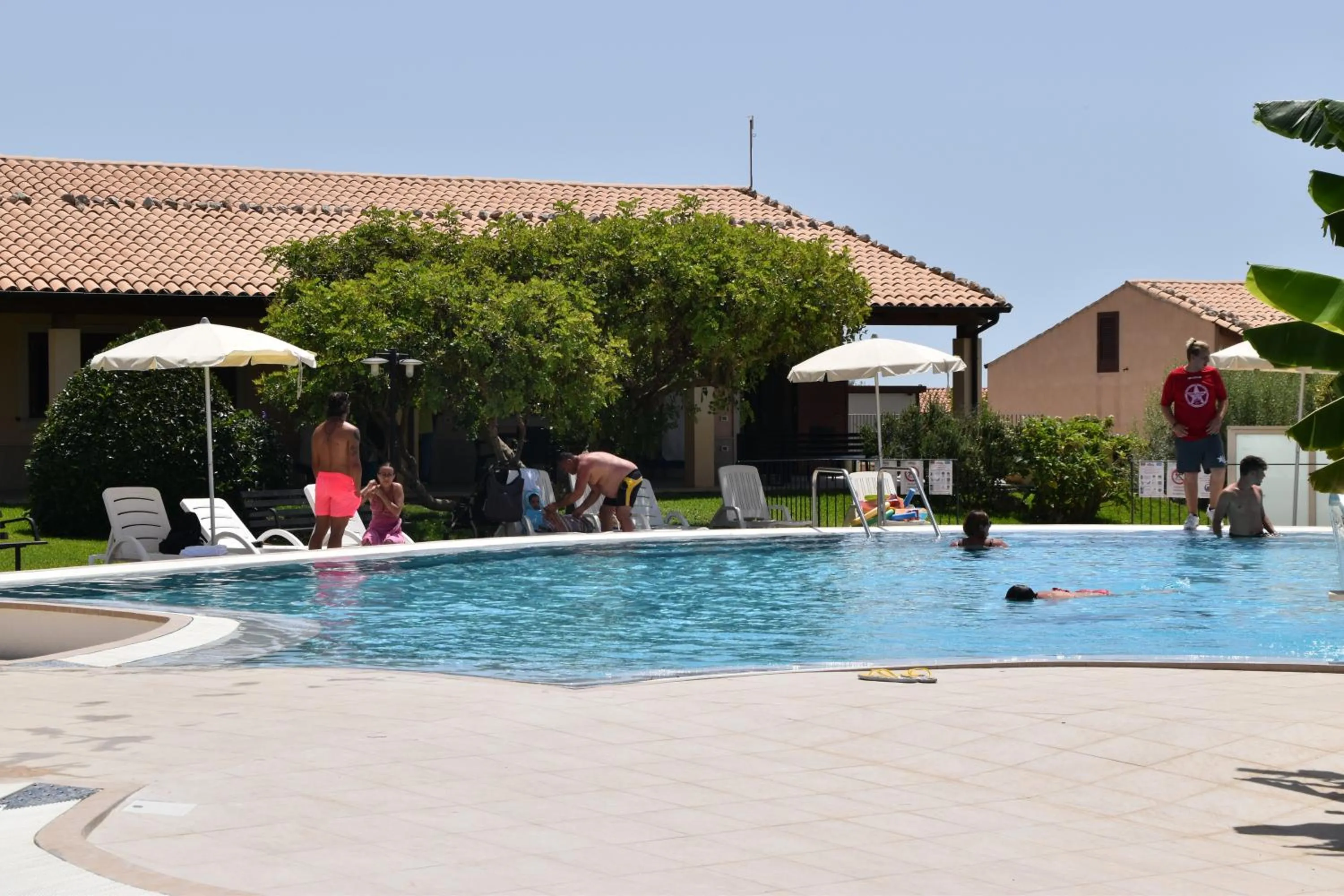 Swimming pool in Kikki Village