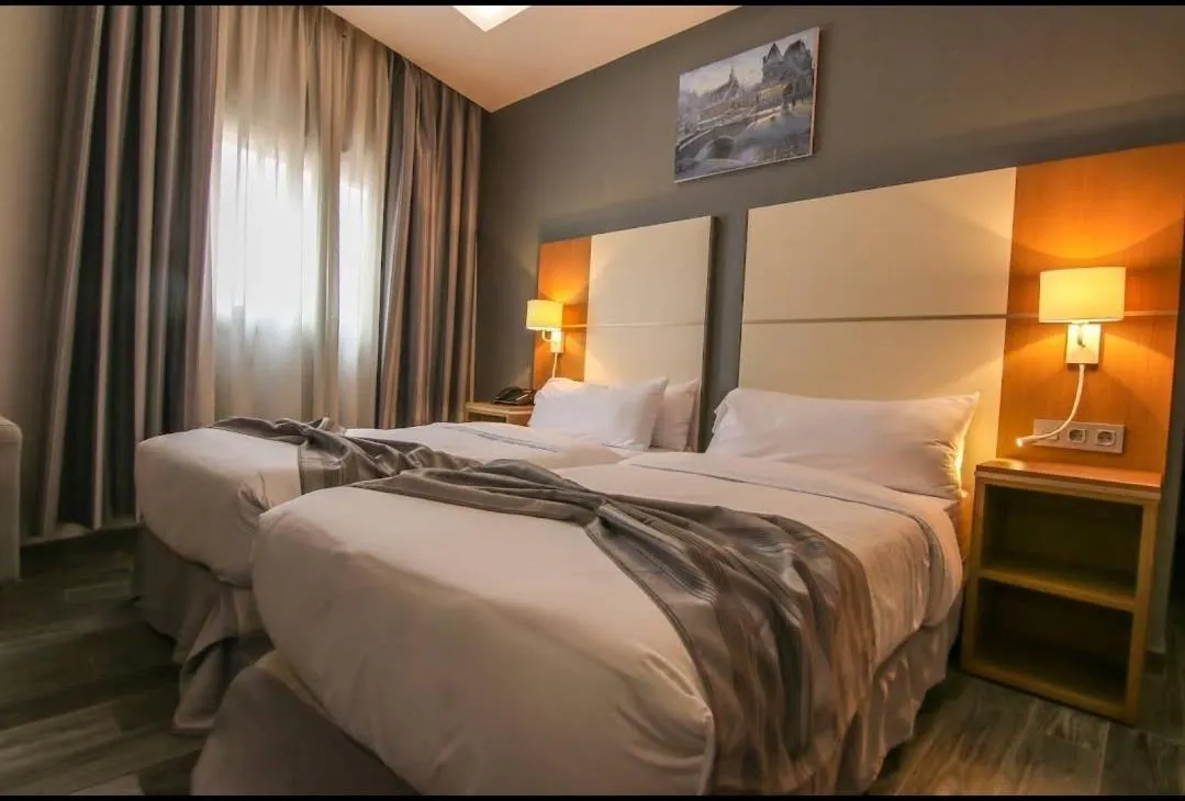 Bed in El Ghanami Hotel