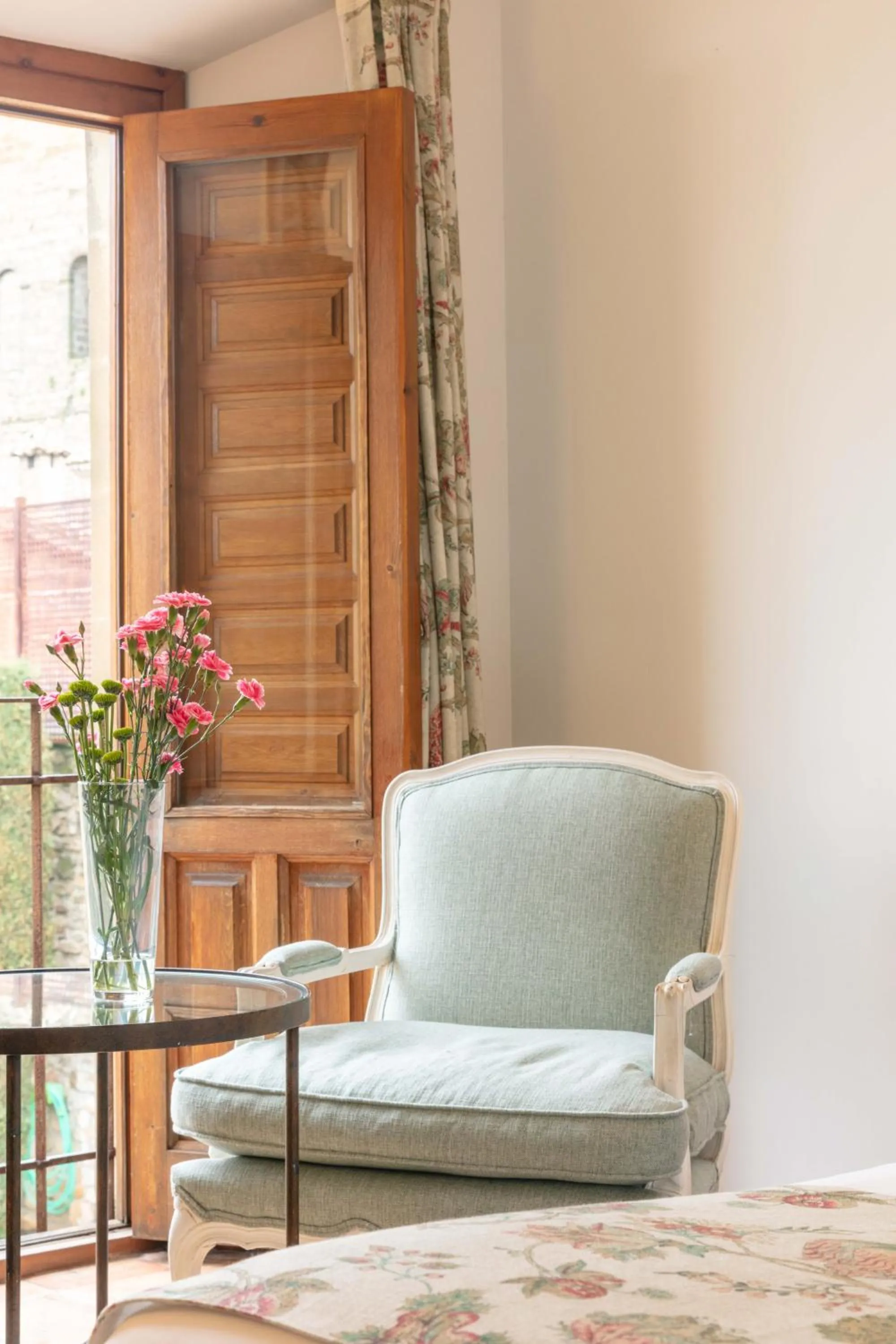 Garden view in Hotel Puerta de la Luna