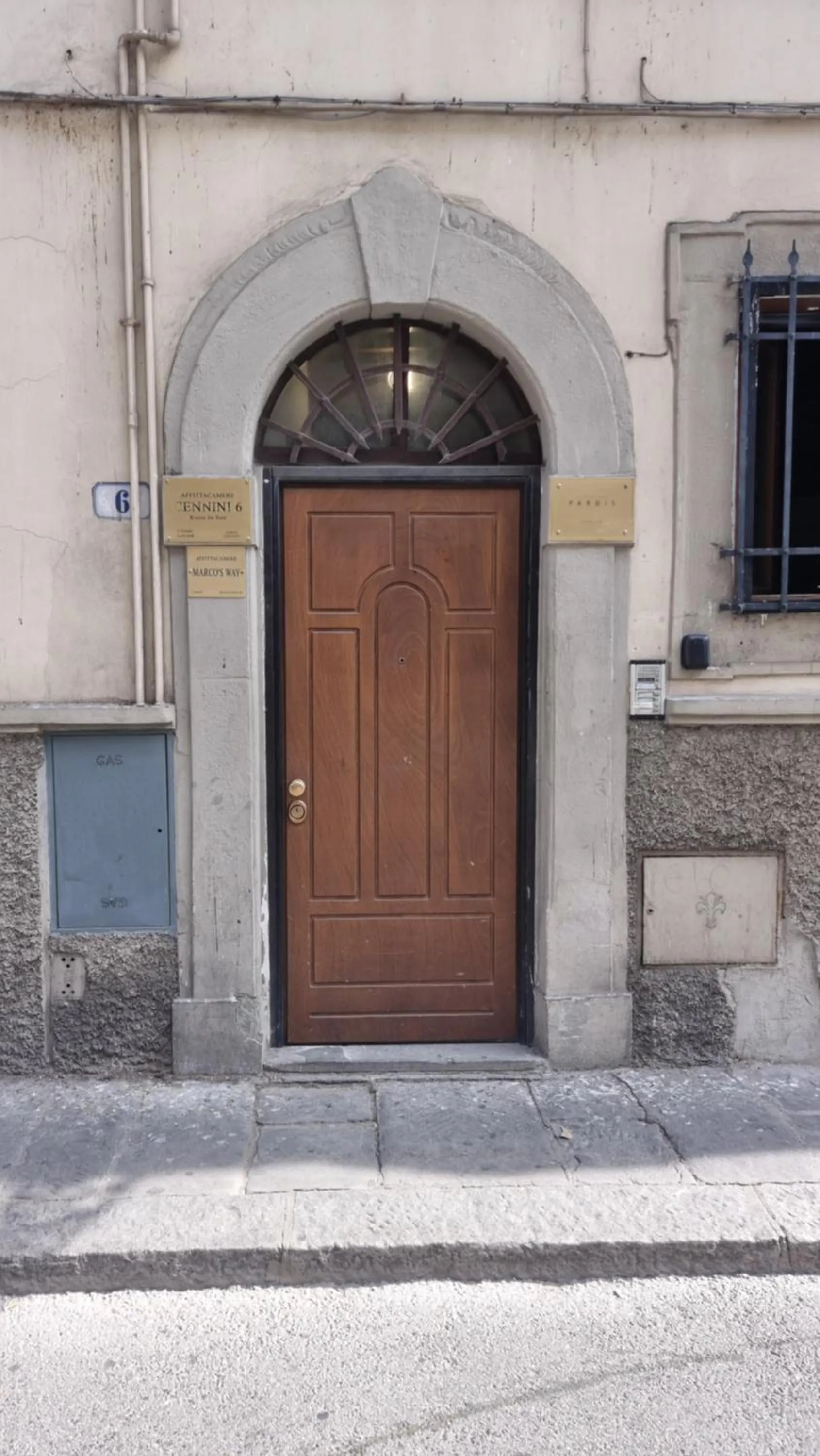 Facade/entrance in Marco's Way