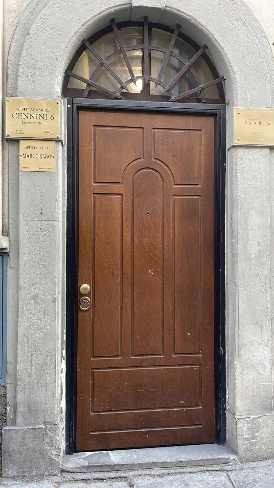 Facade/entrance in Marco's Way