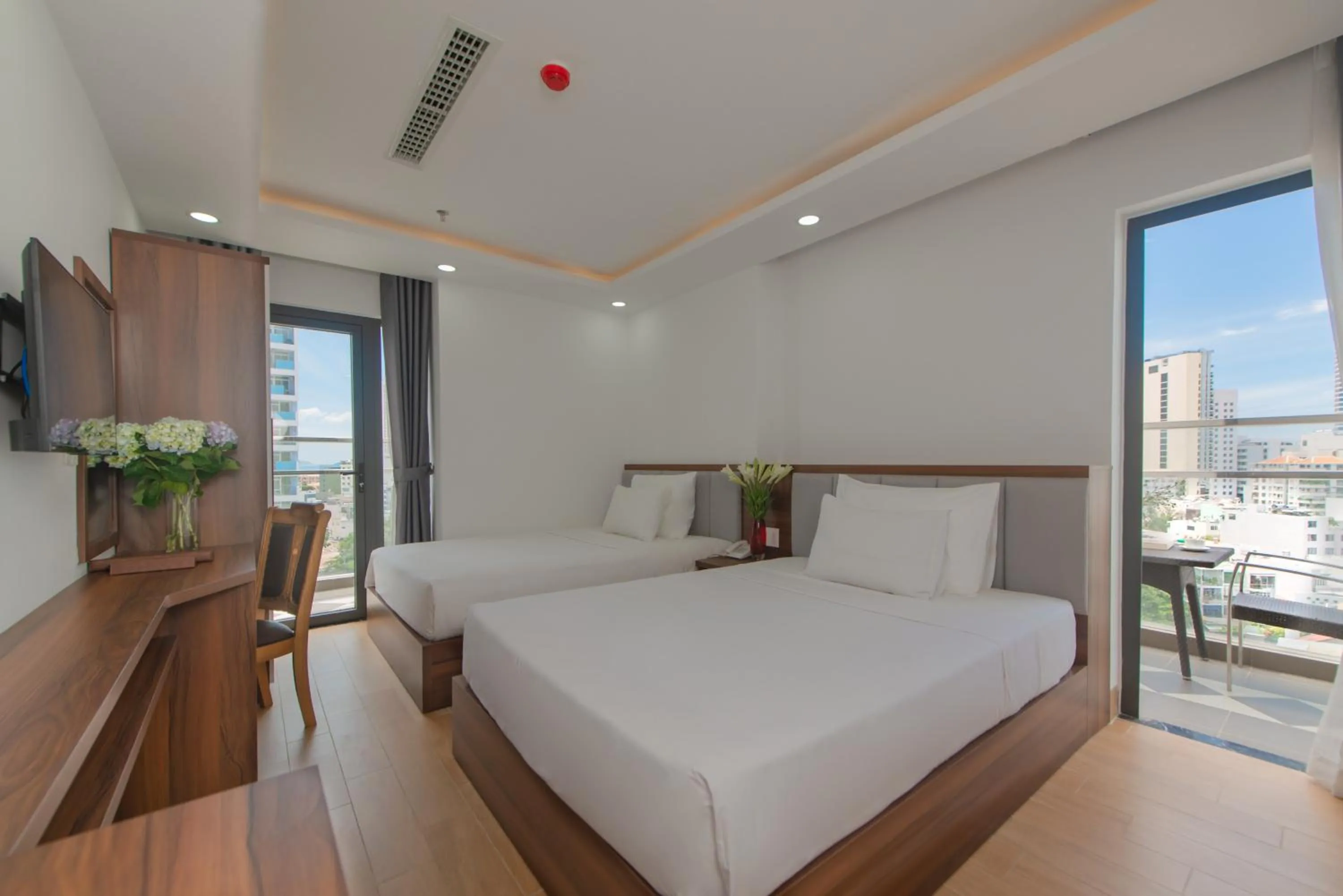 Bed in The Gold Coast Hotel Nha Trang