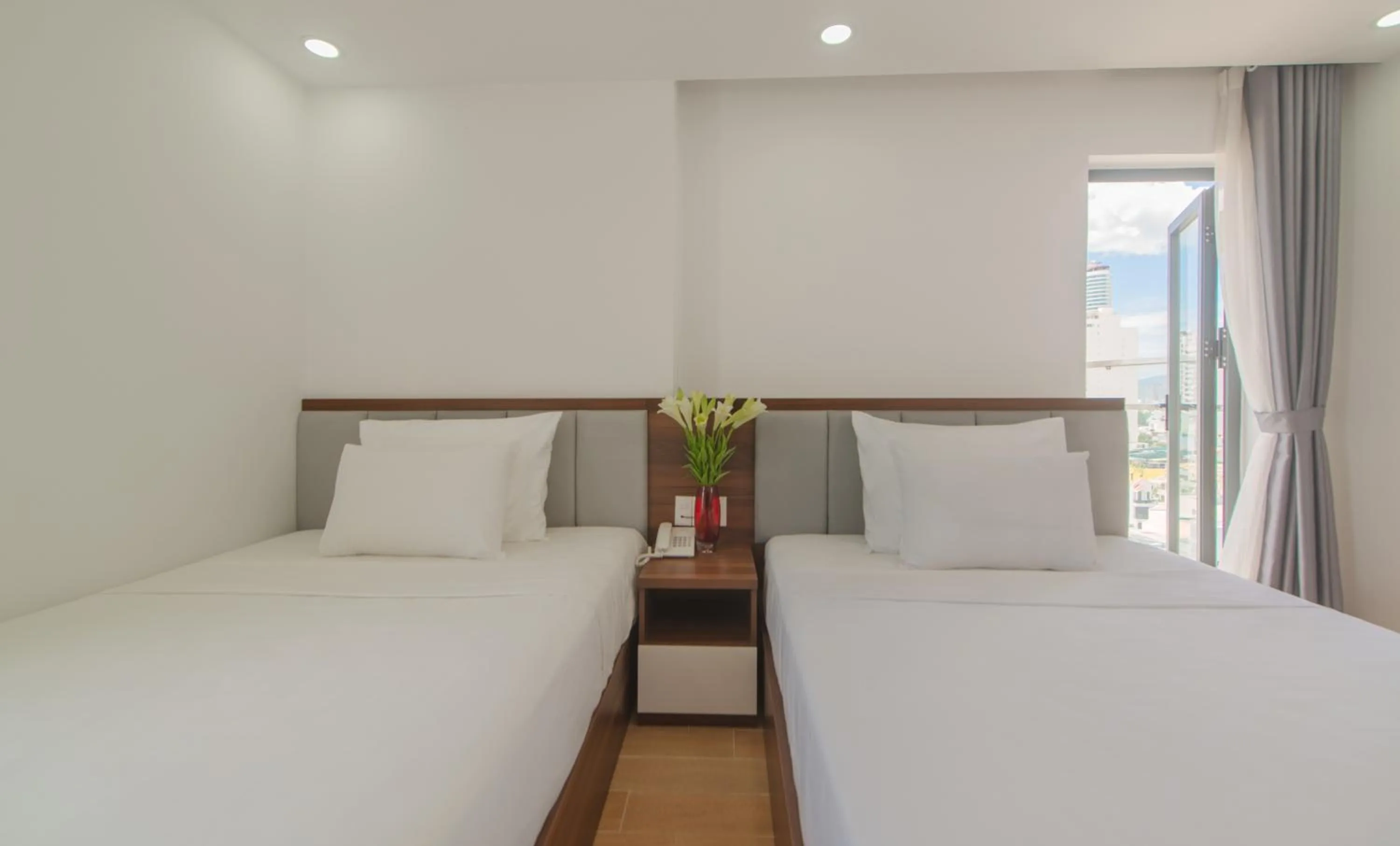 Bed in The Gold Coast Hotel Nha Trang