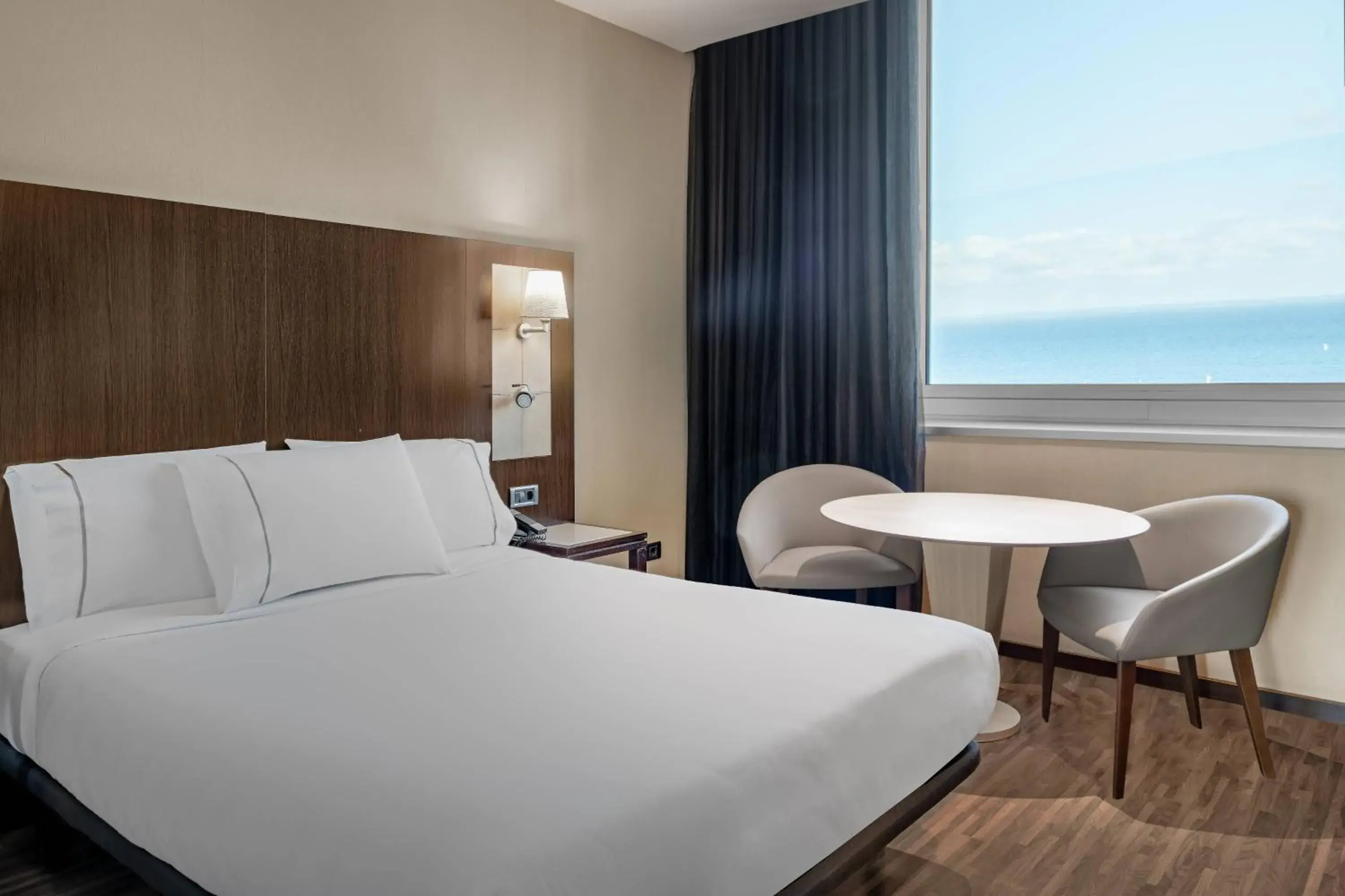 Queen Room with Sea View in Leonardo Royal Hotel Barcelona Forum Queen Room with Sea View in Leonardo Royal Hotel Barcelona Forum