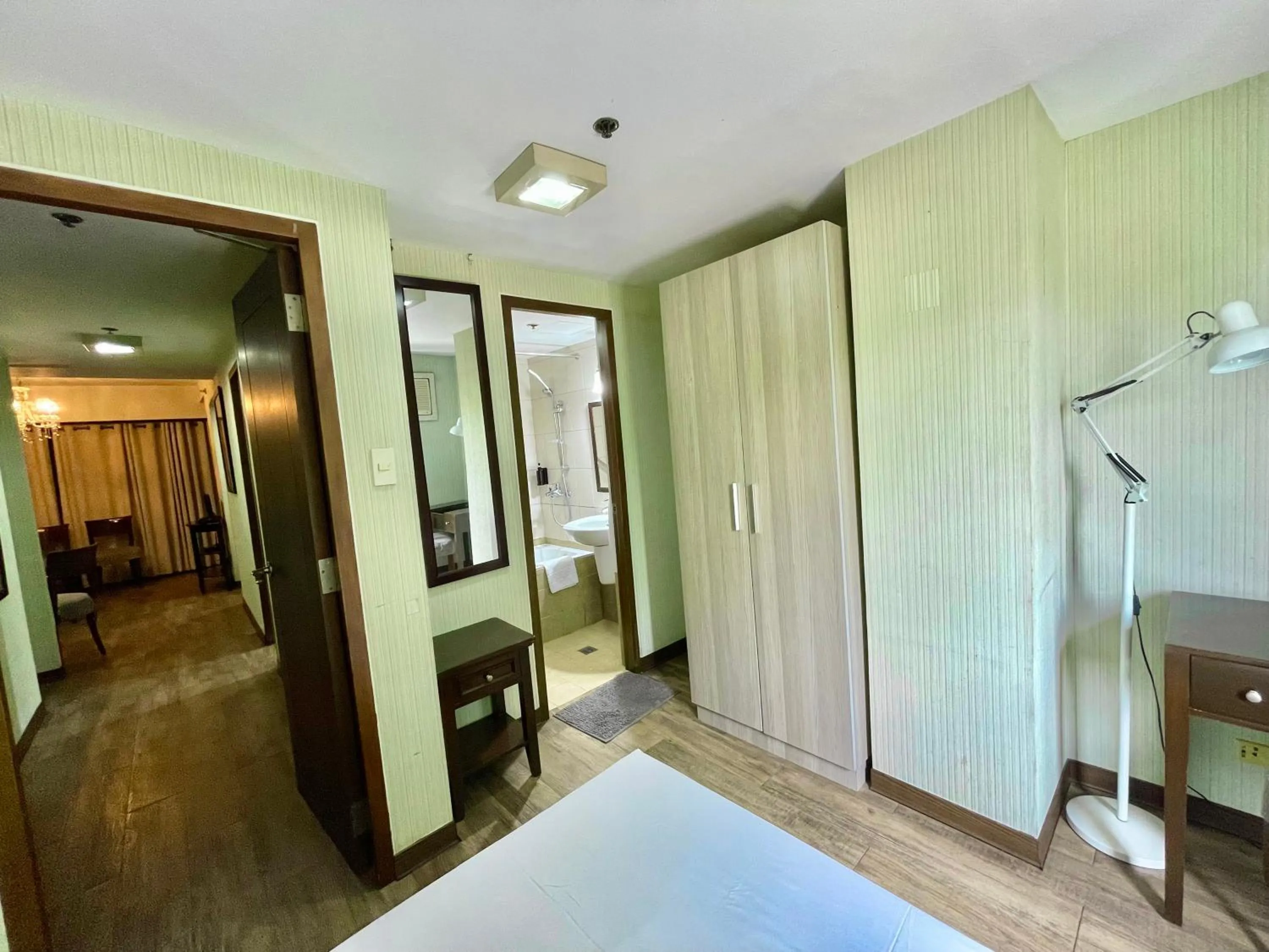 Bedroom, Bed in CEO Flats