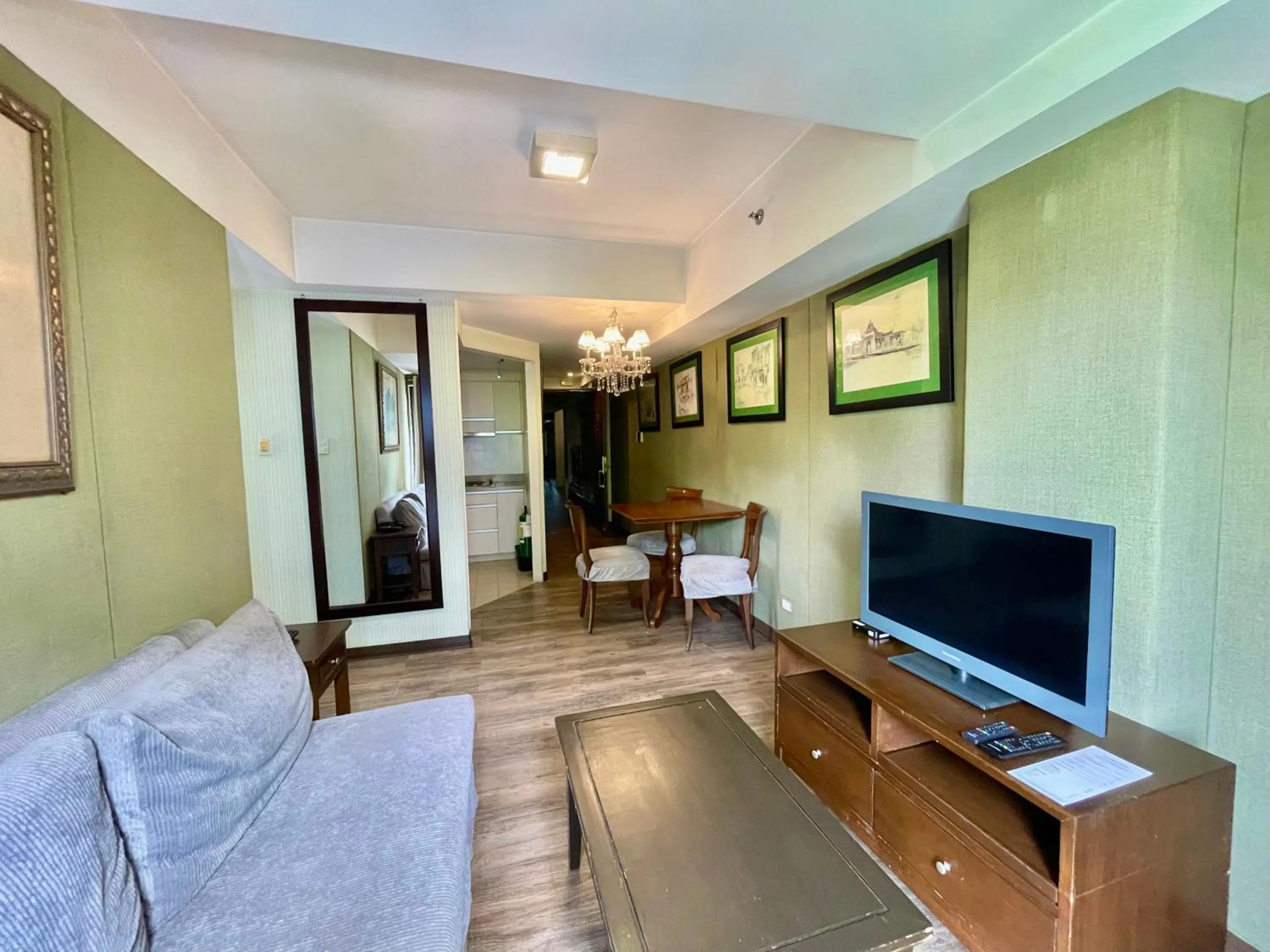 Living room in CEO Flats