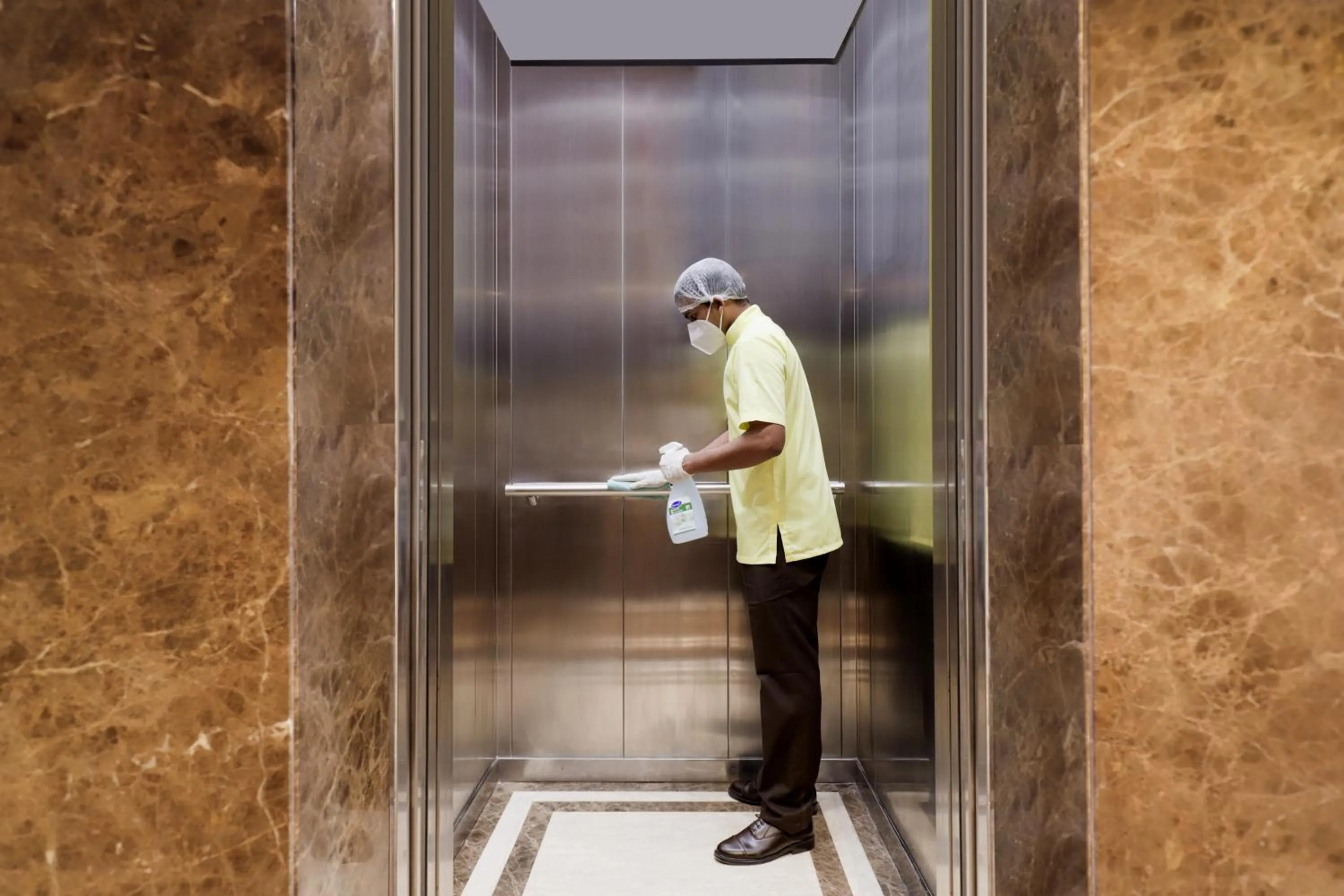 elevator in Lemon Tree Hotel, Kalina BKC, Mumbai